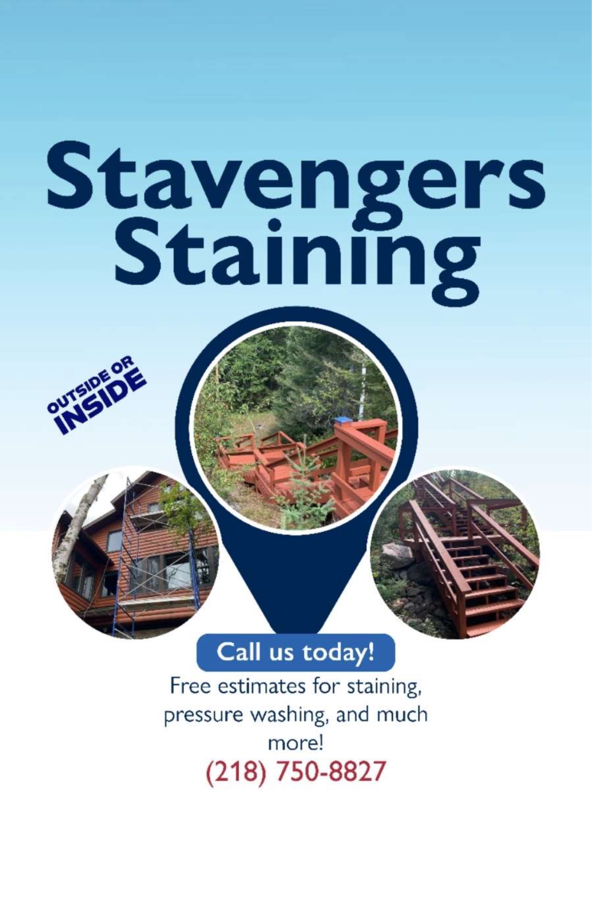 Stavenger's Staining Logo