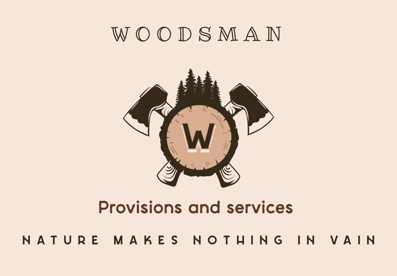 Woodsman Provisions & Services Logo