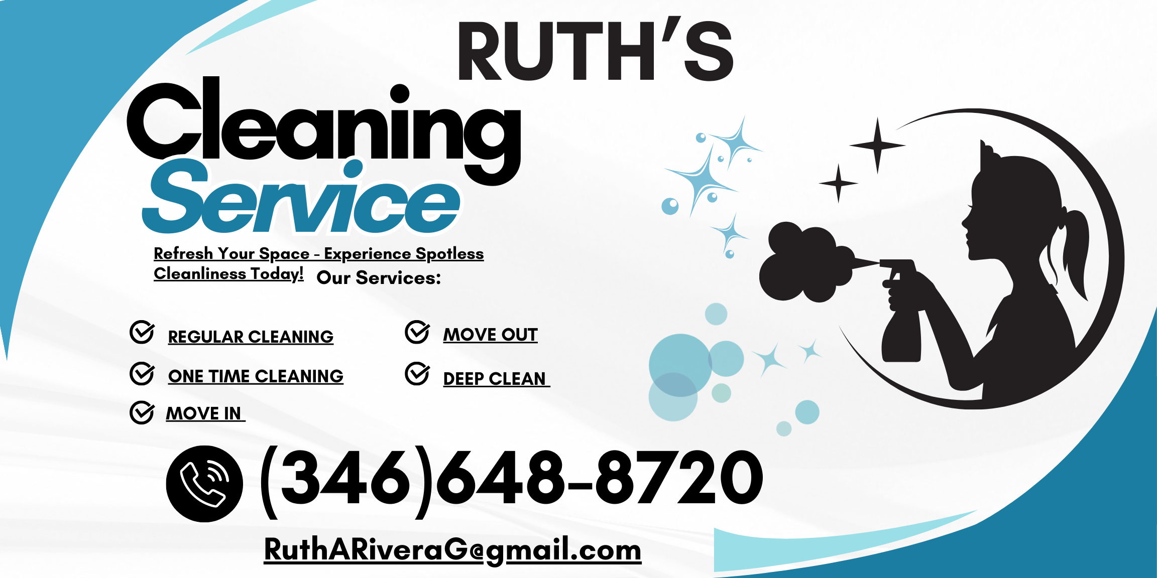 Ruth's Cleaning Services Logo