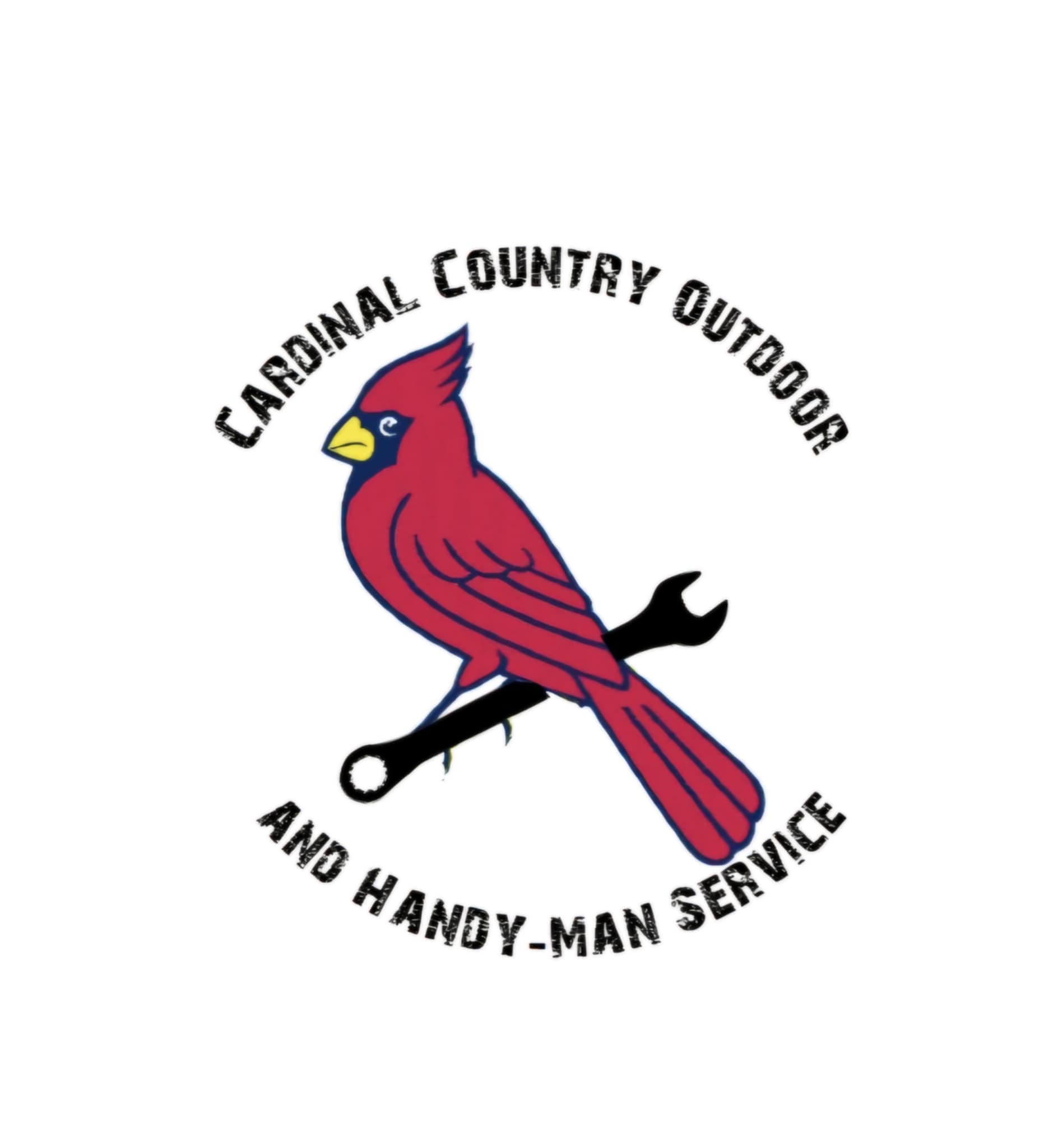 Cardinal Country Handyman Logo