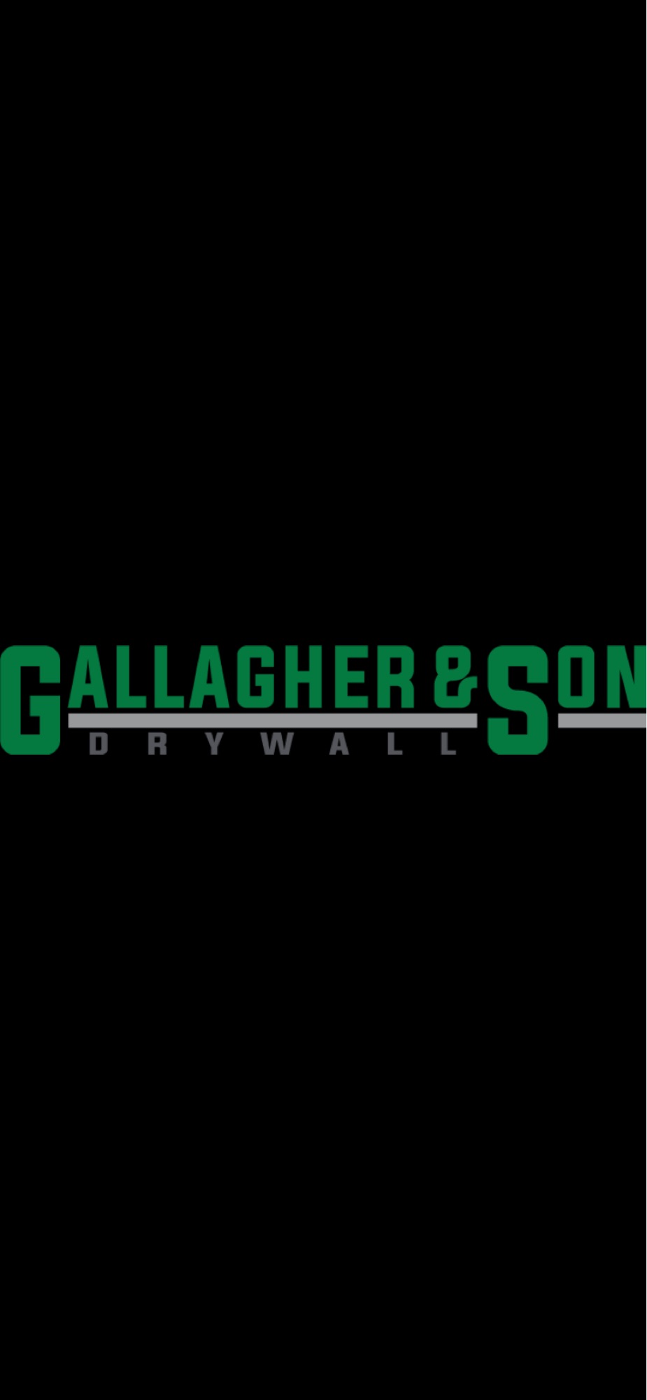 Gallagher & Sons Drywall Logo