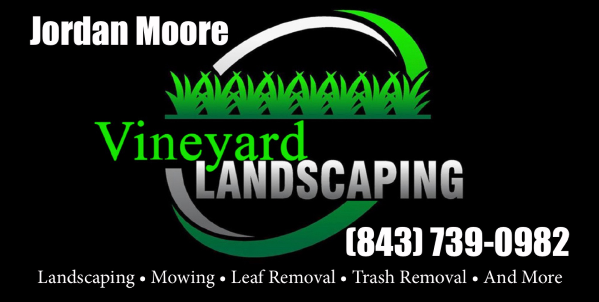 Vineyard Landscaping Logo