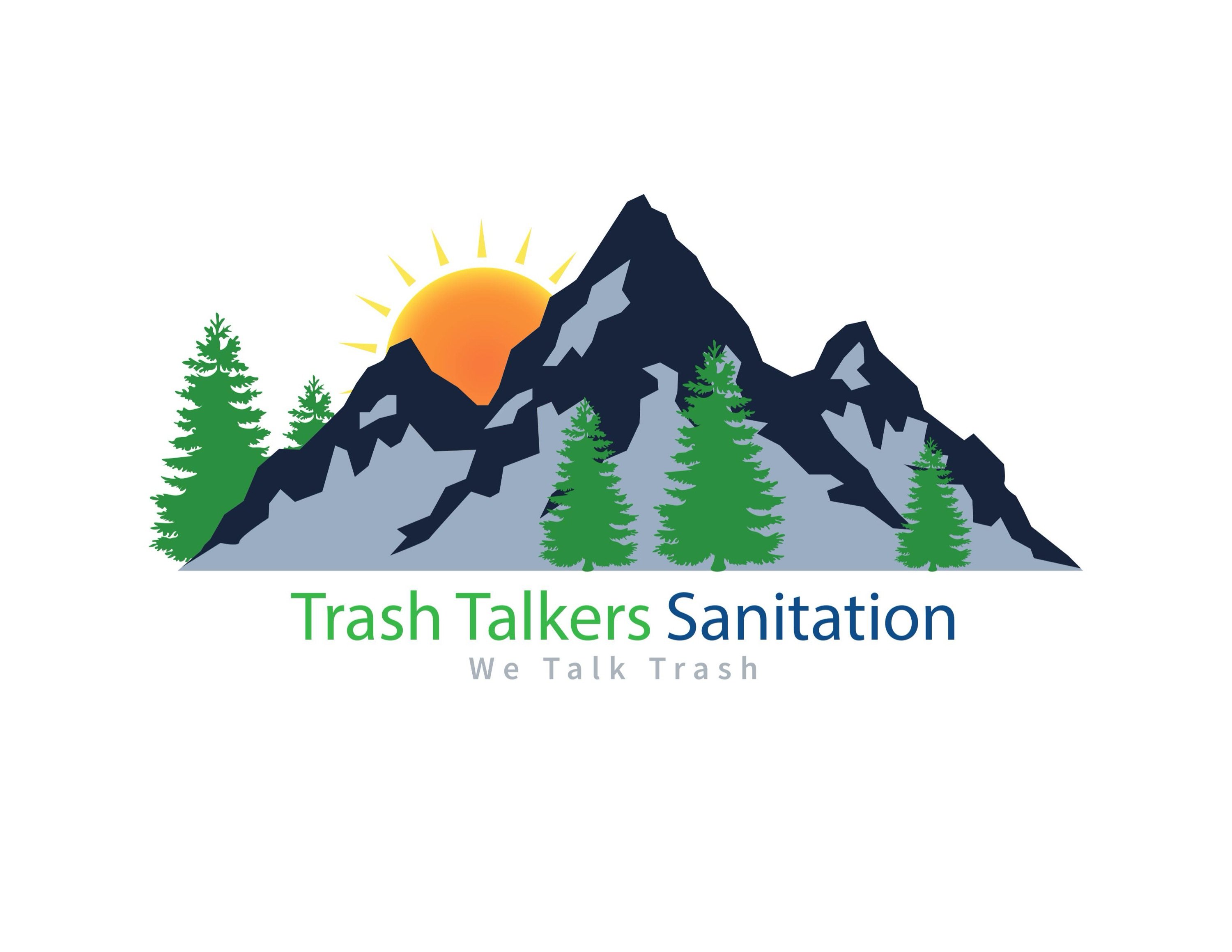 Trash Talkers Sanitation Logo