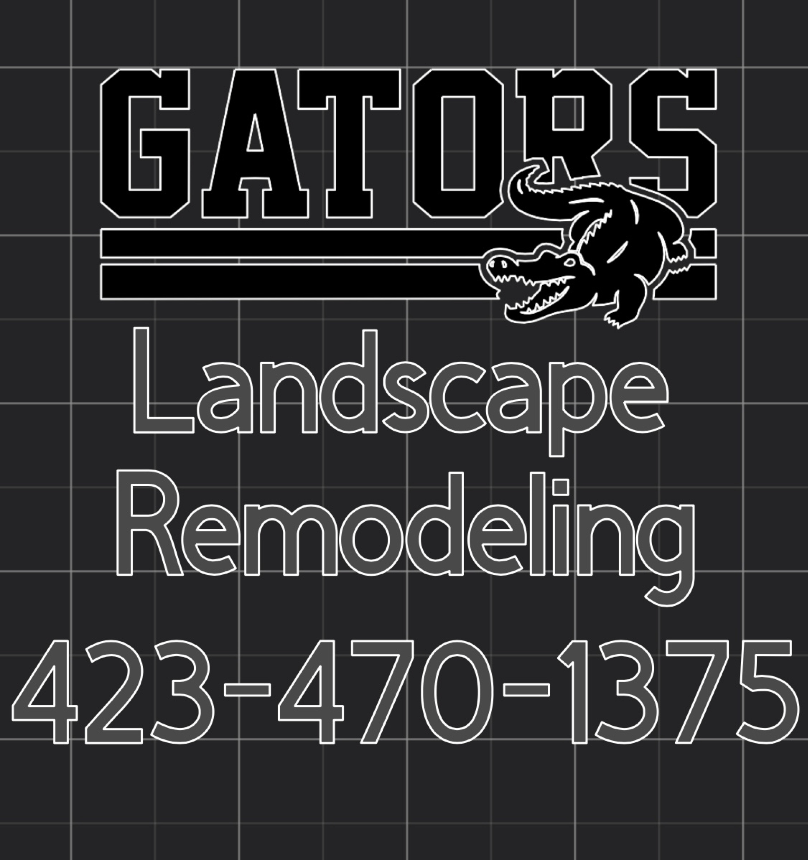 Gators Landscape Remodeling Logo