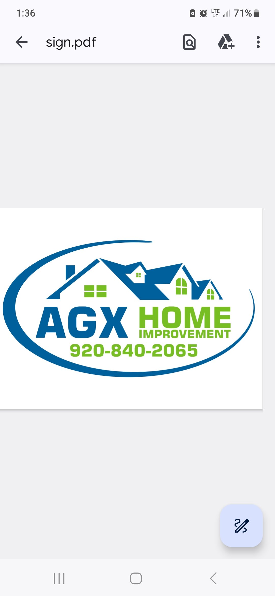 AGX Home Improvement Logo