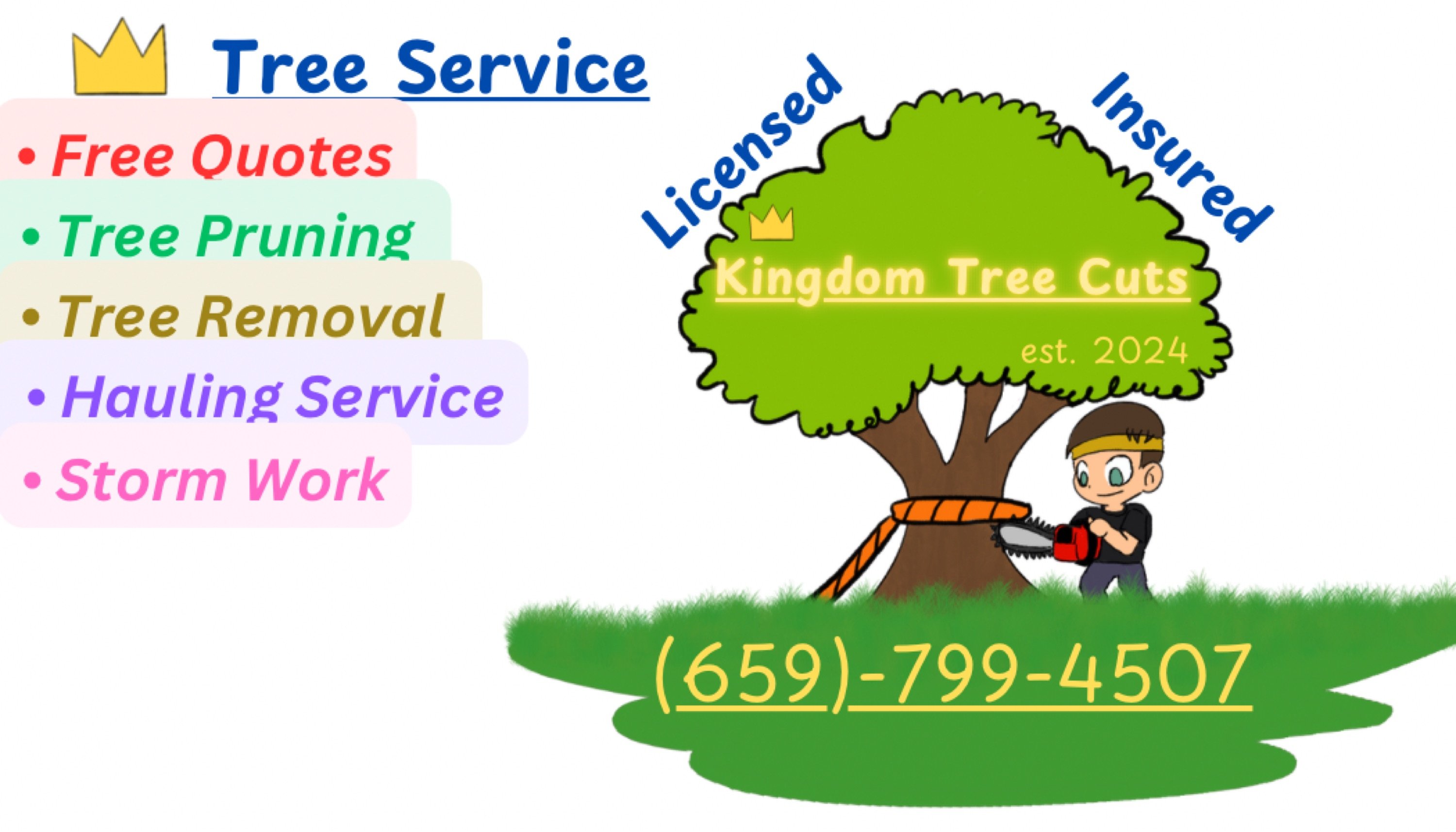 Kingdom Tree Cuts Logo