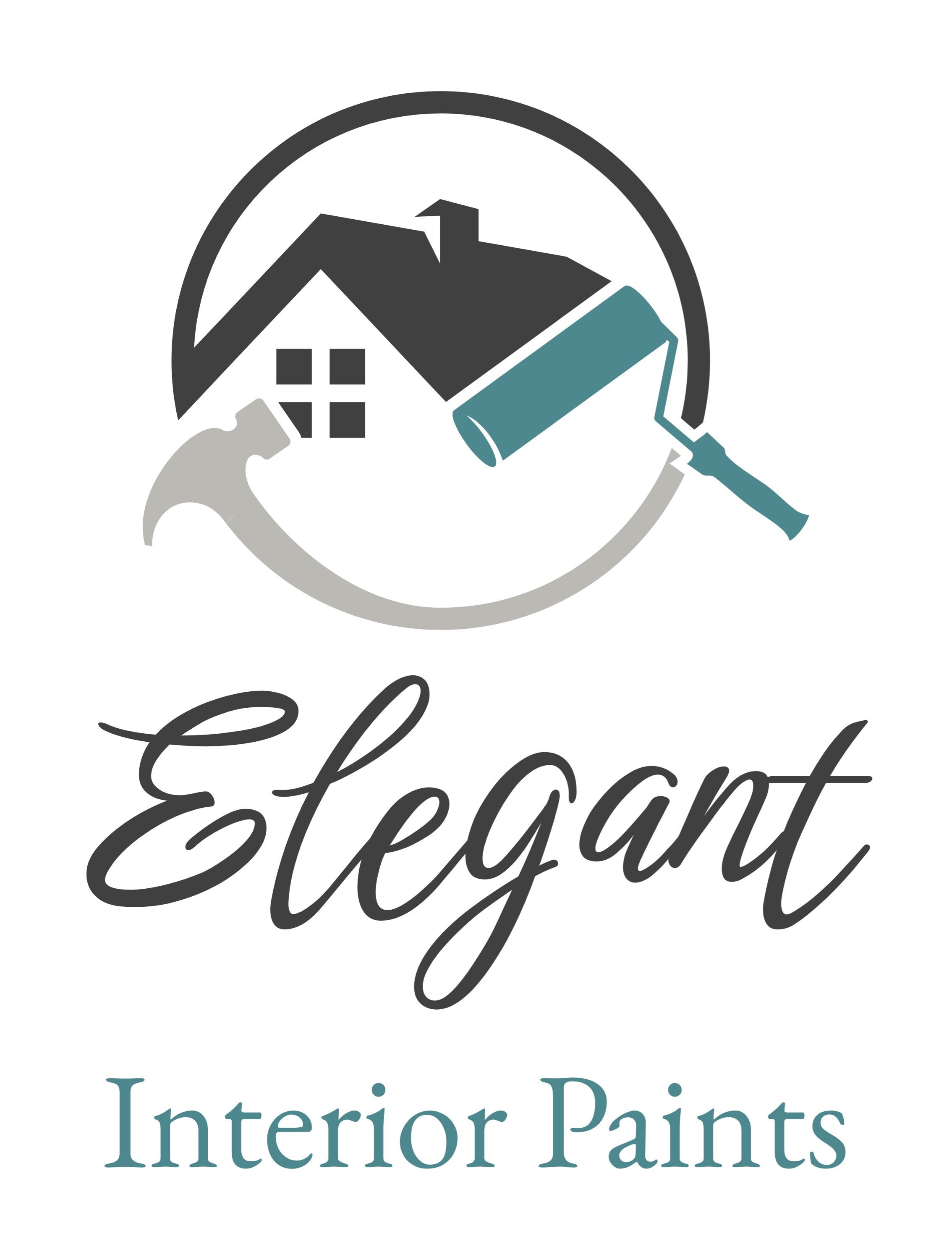 Elegant Interior Paint Logo