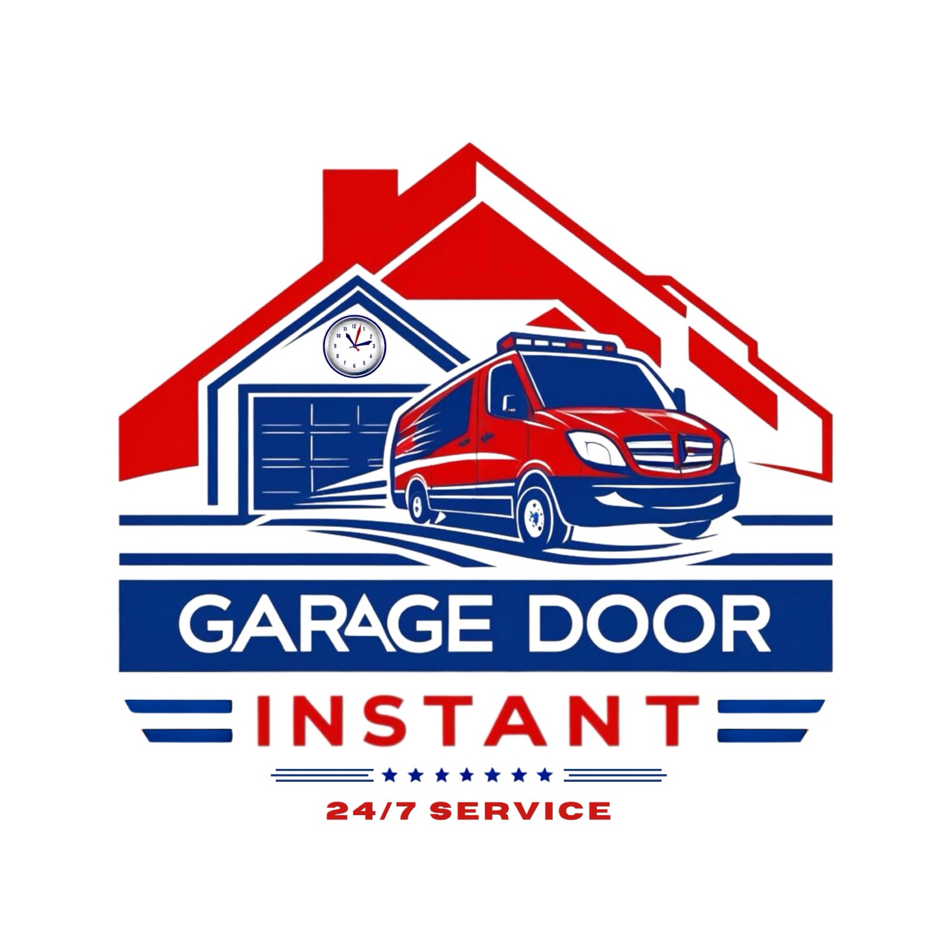 Garage Door Instant Logo