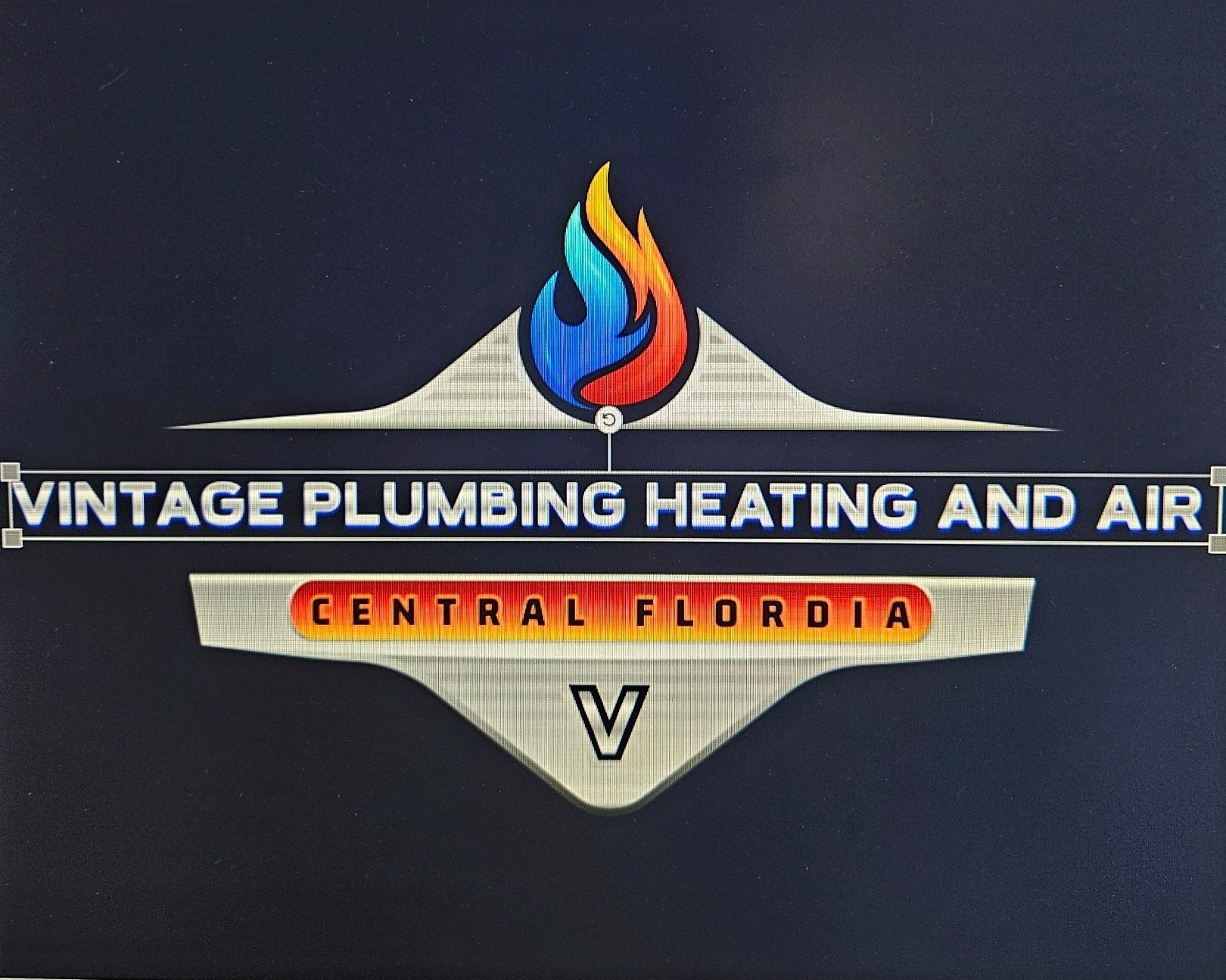 Vintage Plumbing Heating & Air Logo