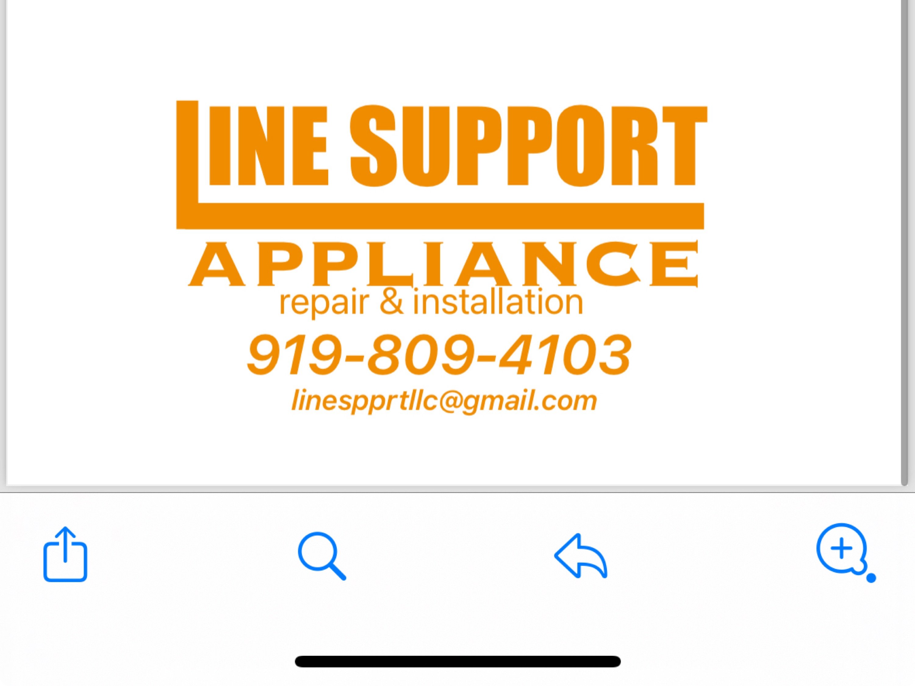 Line Support  Logo