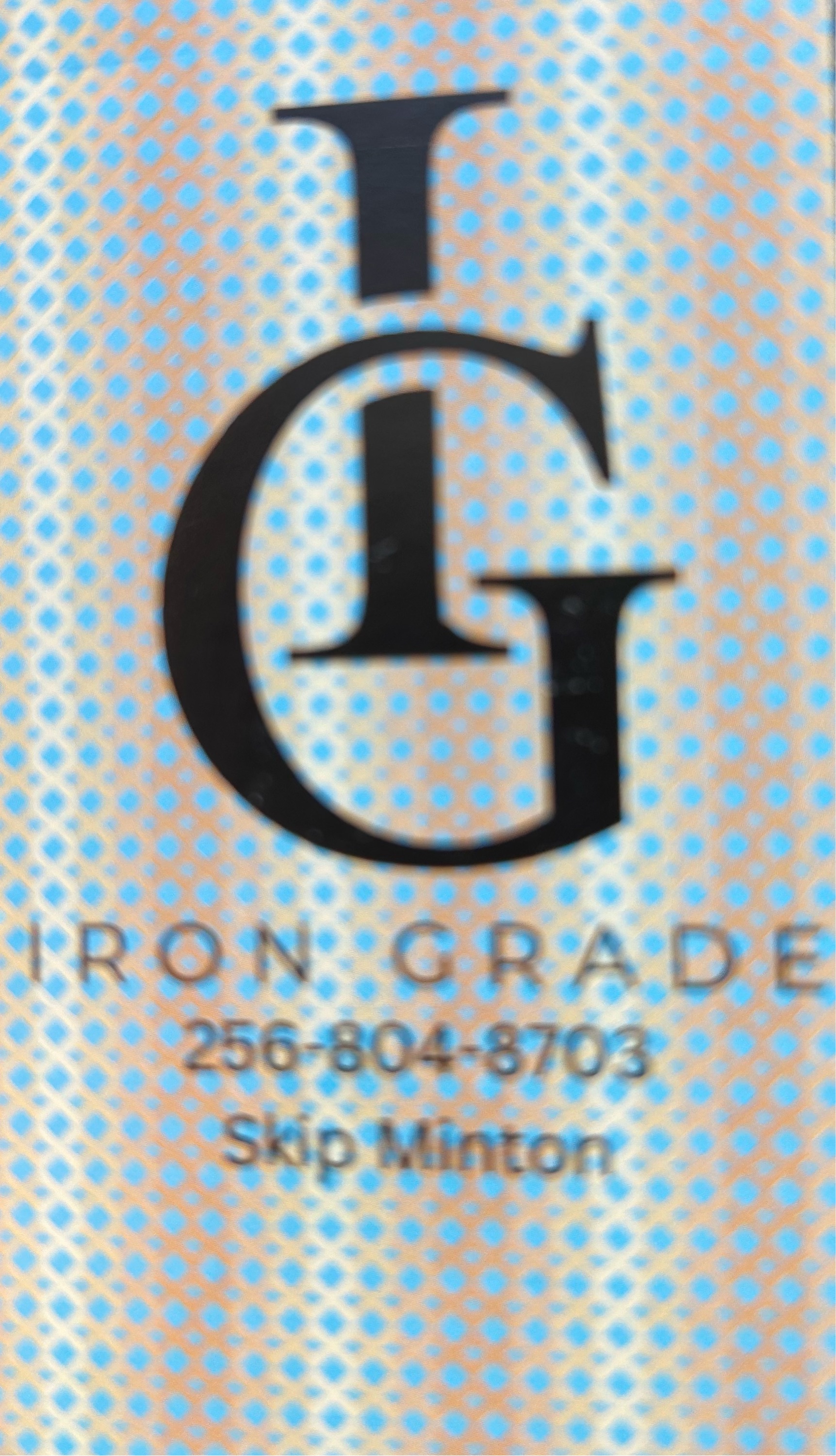 Iron Grade Site Services LLC Logo