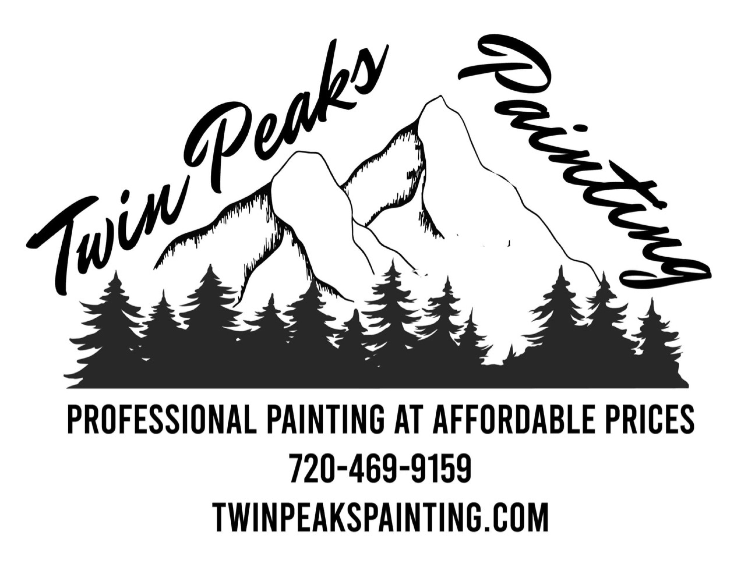 Twin Peaks Painting Logo