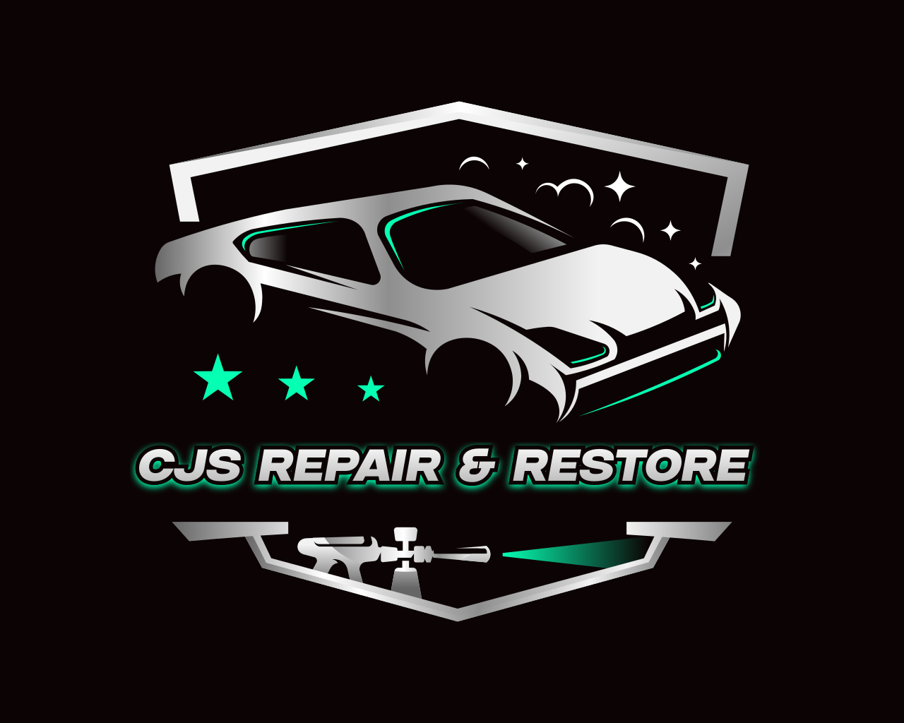 CJs Repair and Restore Logo