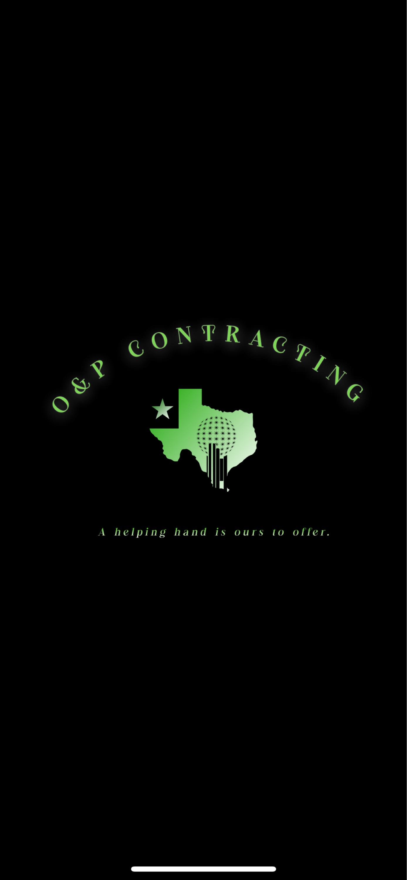 O&P Contracting Logo