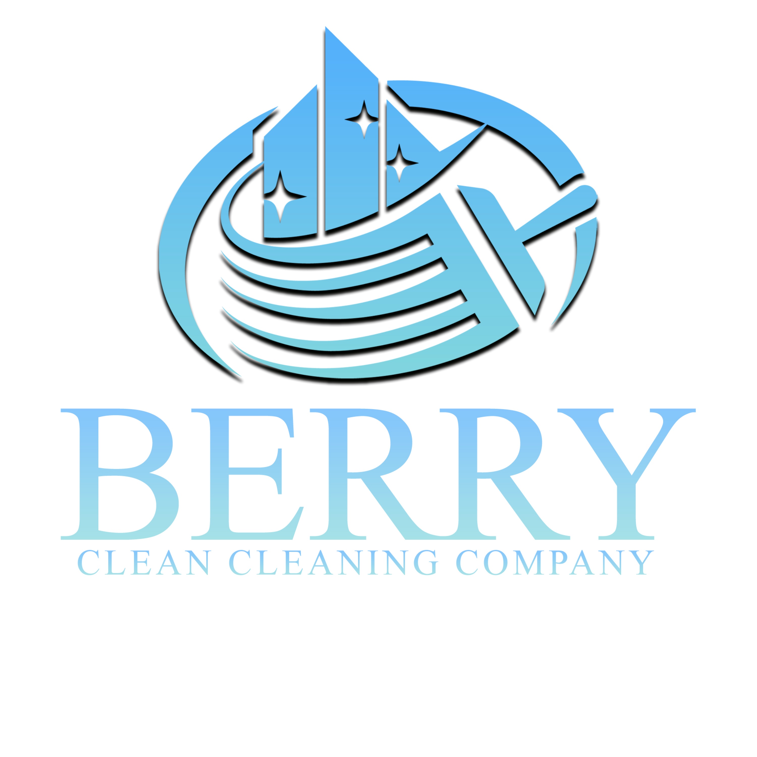 Berry Berry Clean Cleaning Service Logo