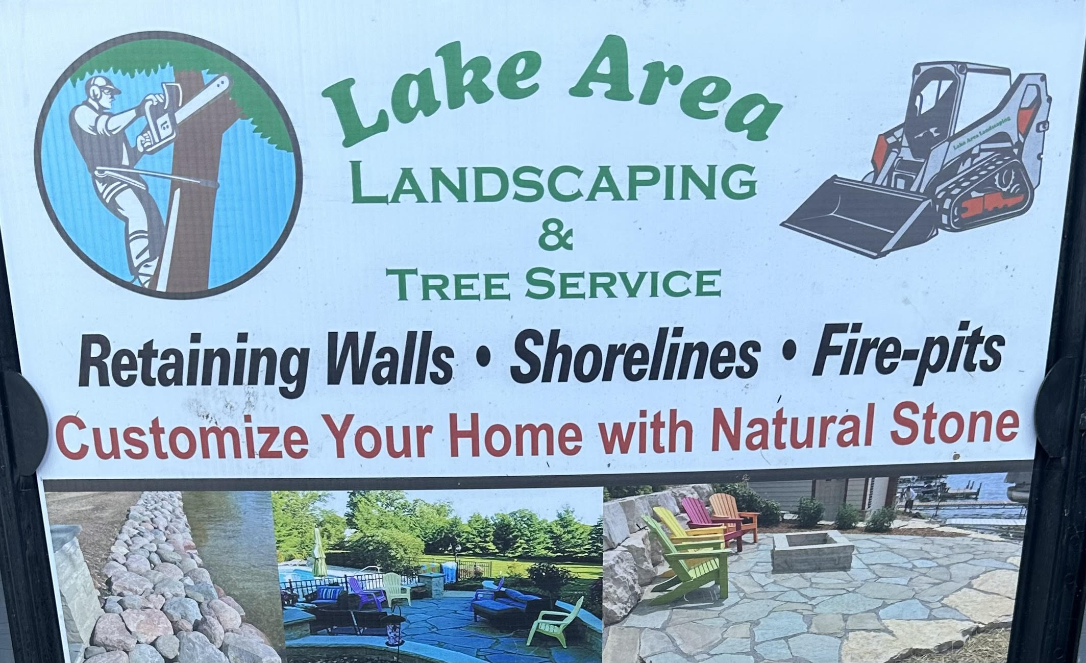 Lake Area Landscaping & Tree Services Logo