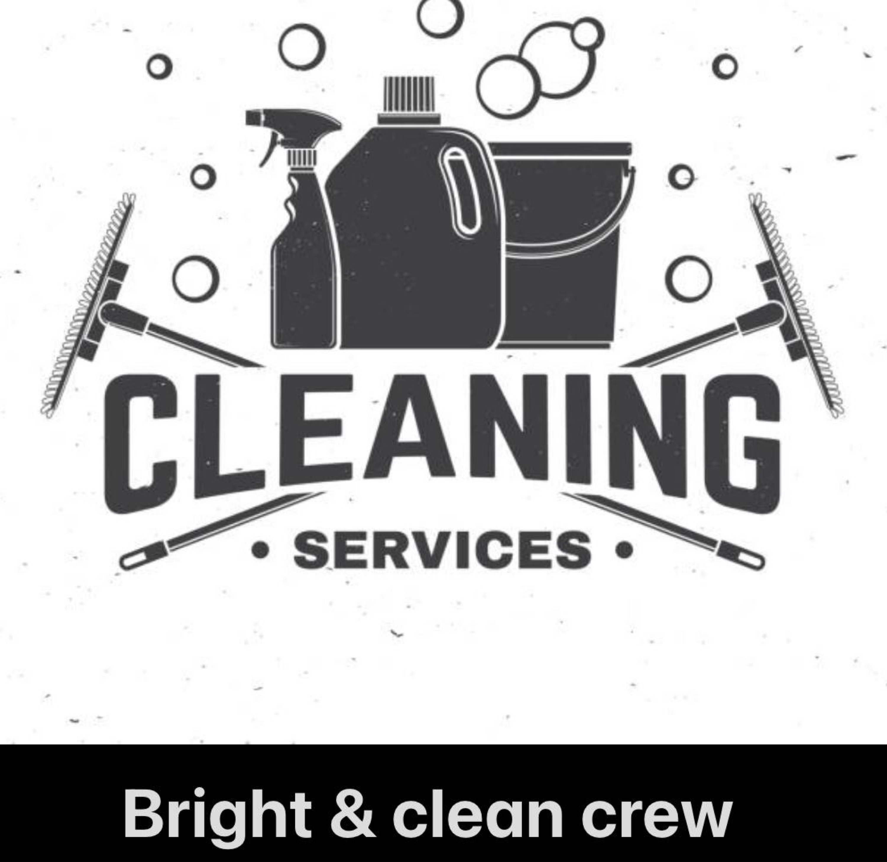 Bright &  Clean Crew Logo