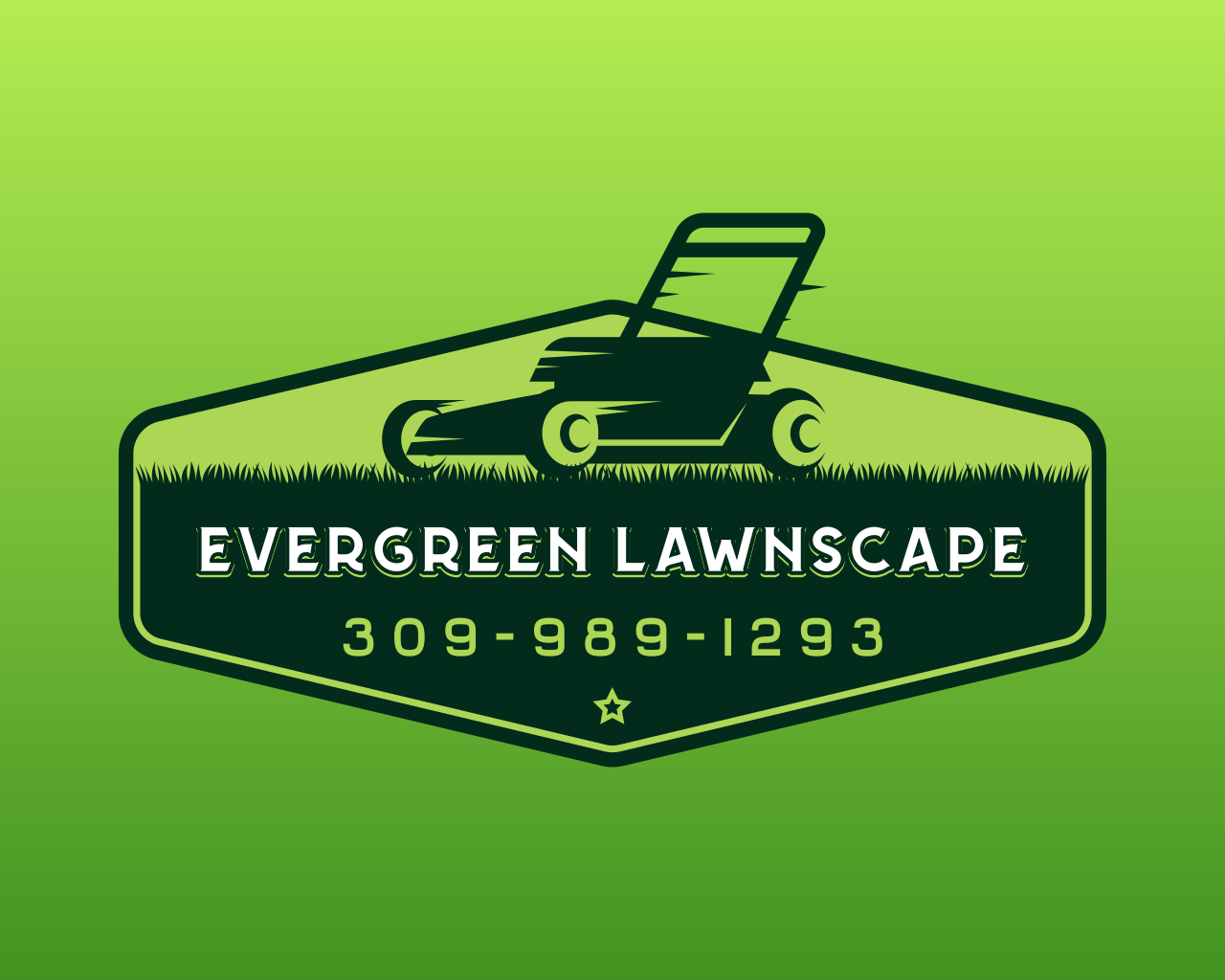 Evergreen Lawnscape Logo