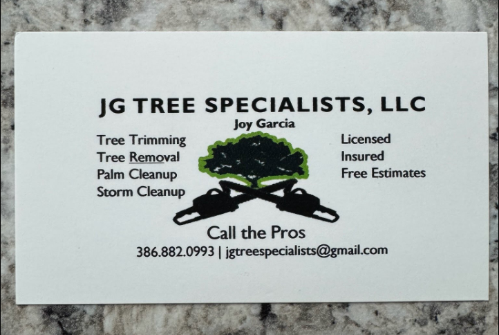 JG Tree Specialists LLC Logo