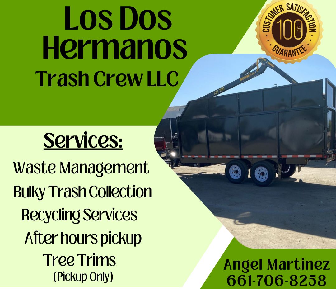 Los Dos Hermanos Trash Crew LLC - Unlicensed Contractor Logo