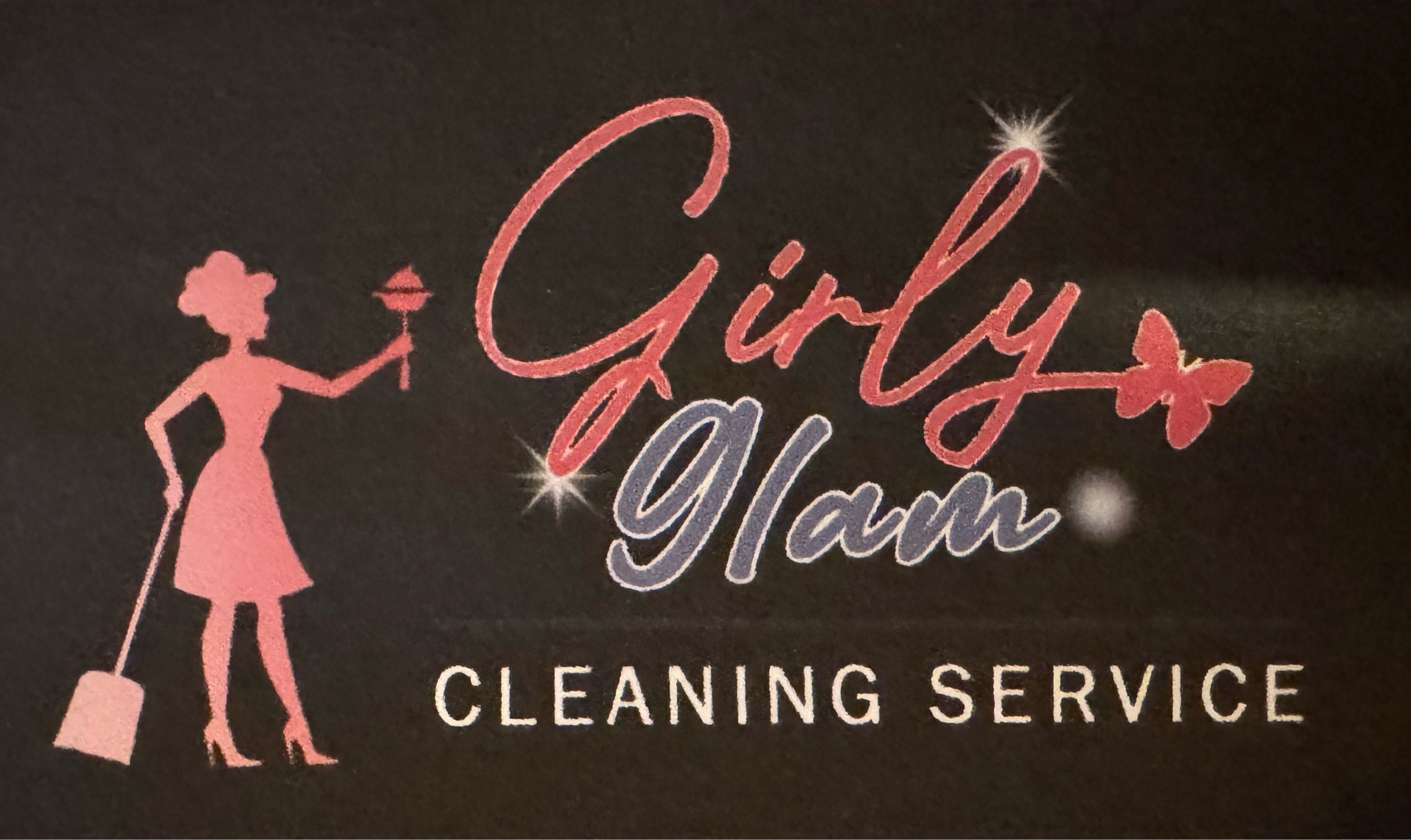 Girly Glam Cleaners Logo