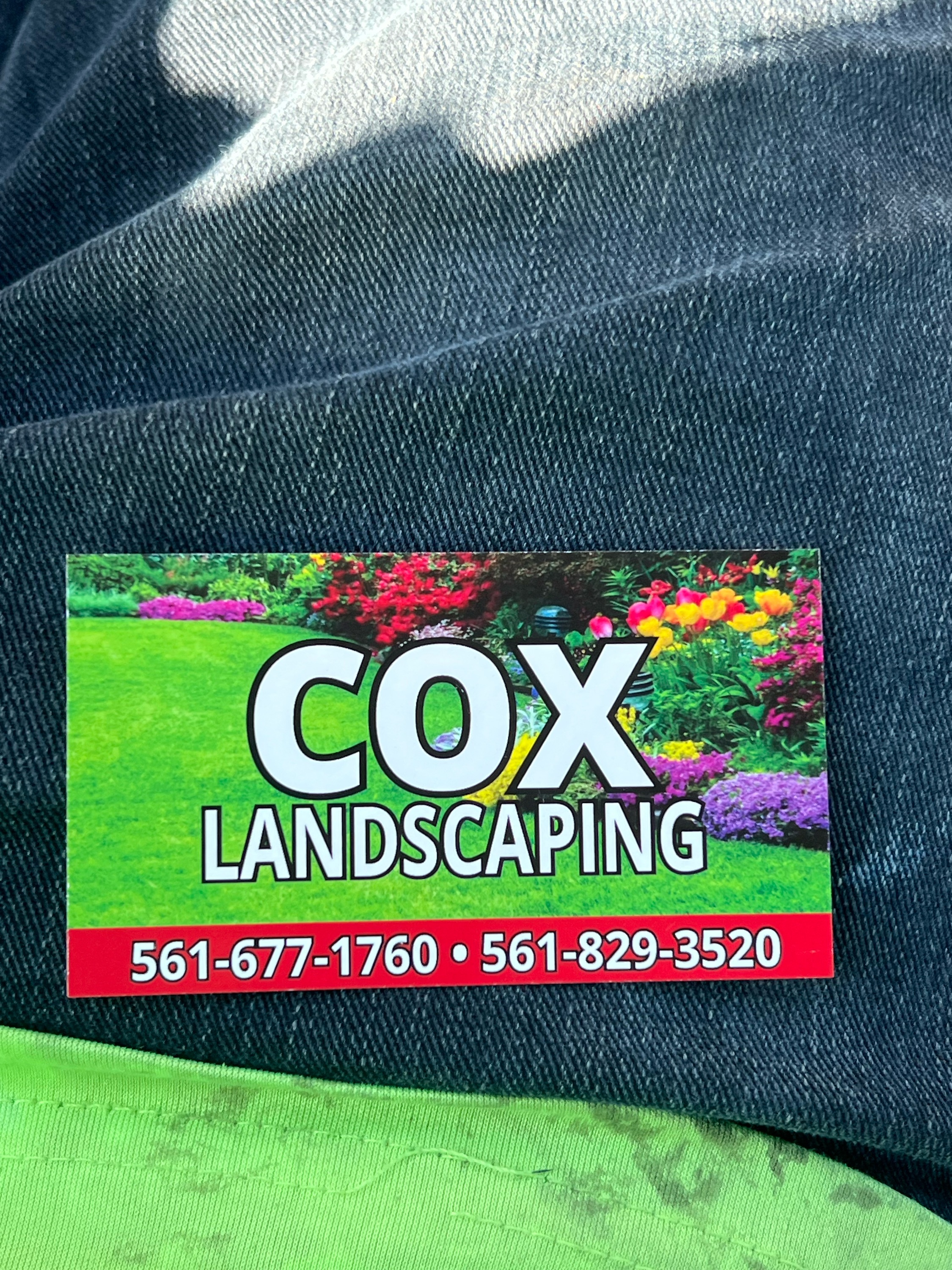 Cox Landscaping Logo