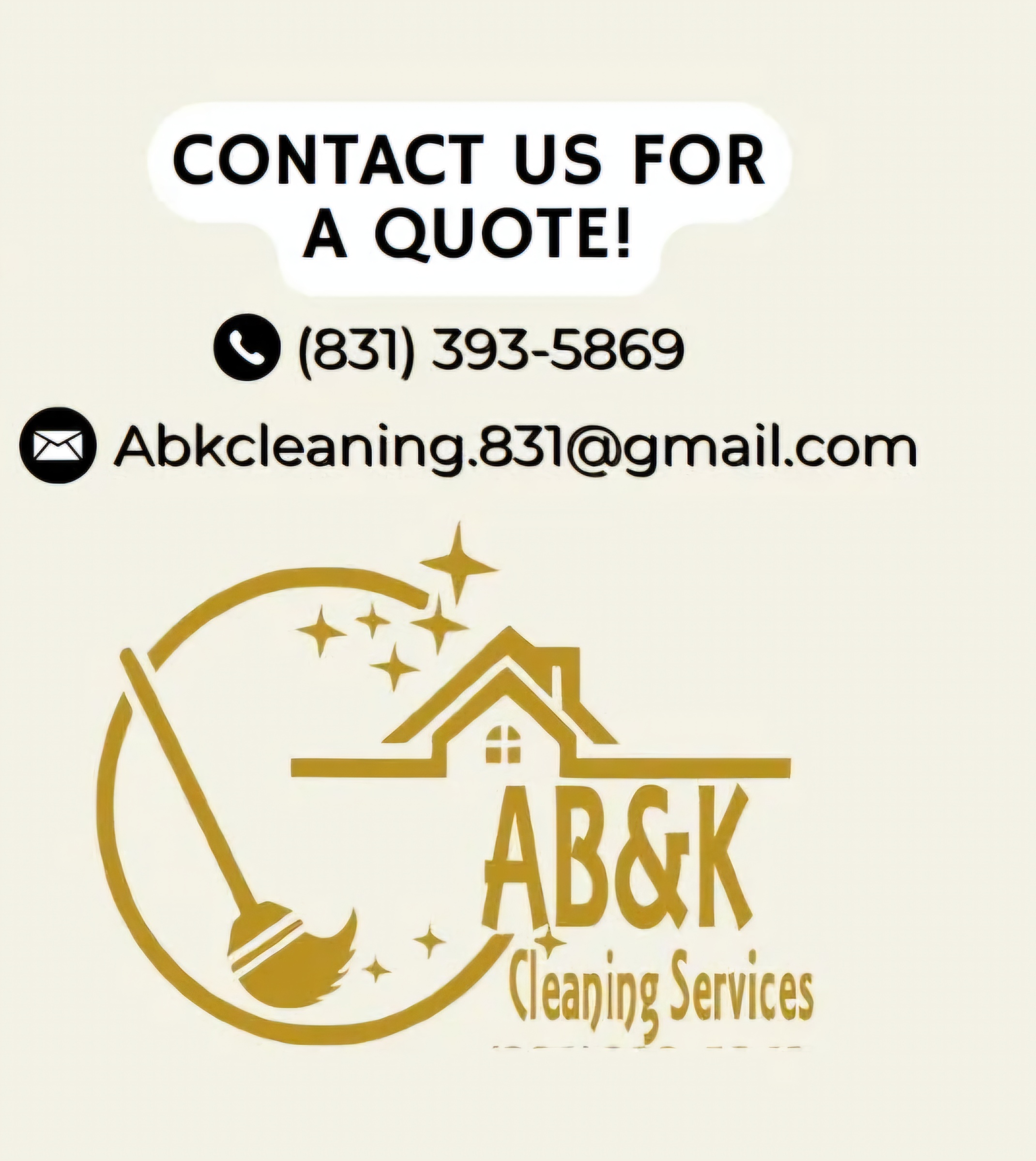 AB&K Cleaning Services Logo