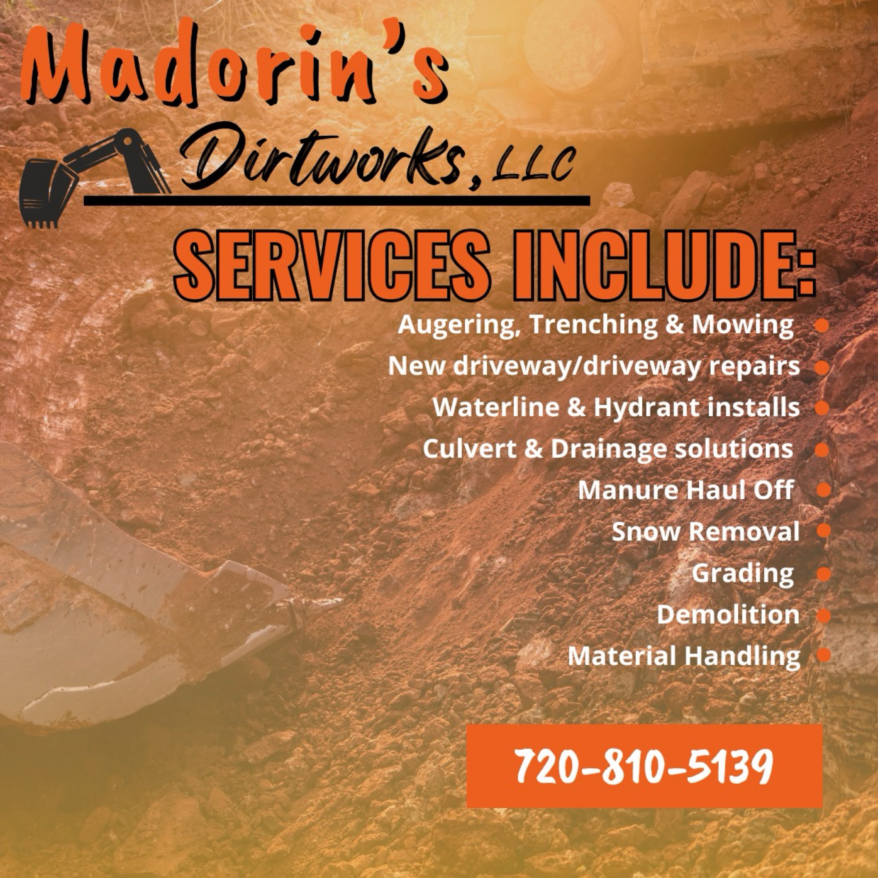 Madorins Dirtworks LLC Logo