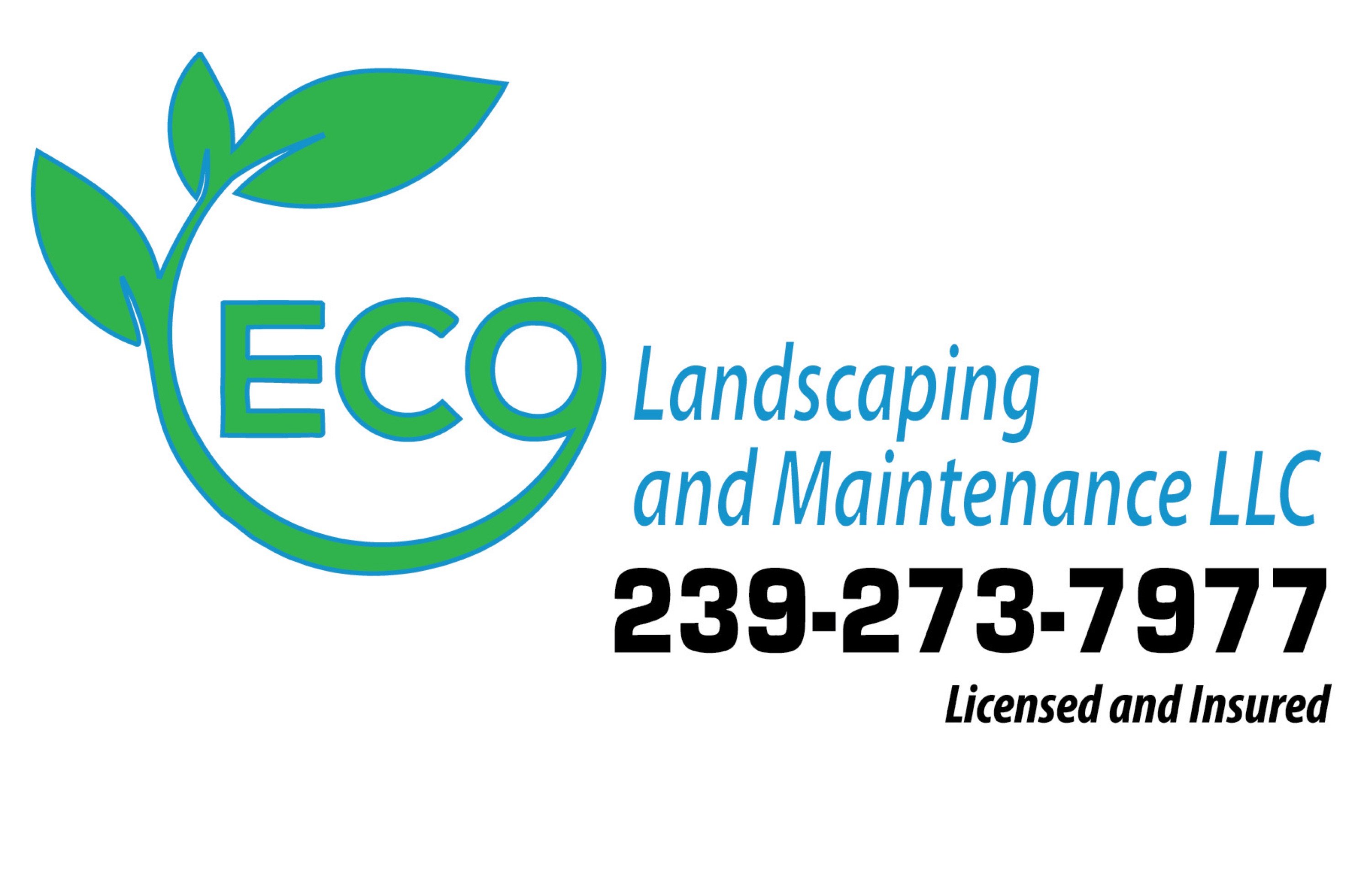 Eco Landscaping and Maintenance, LLC Logo