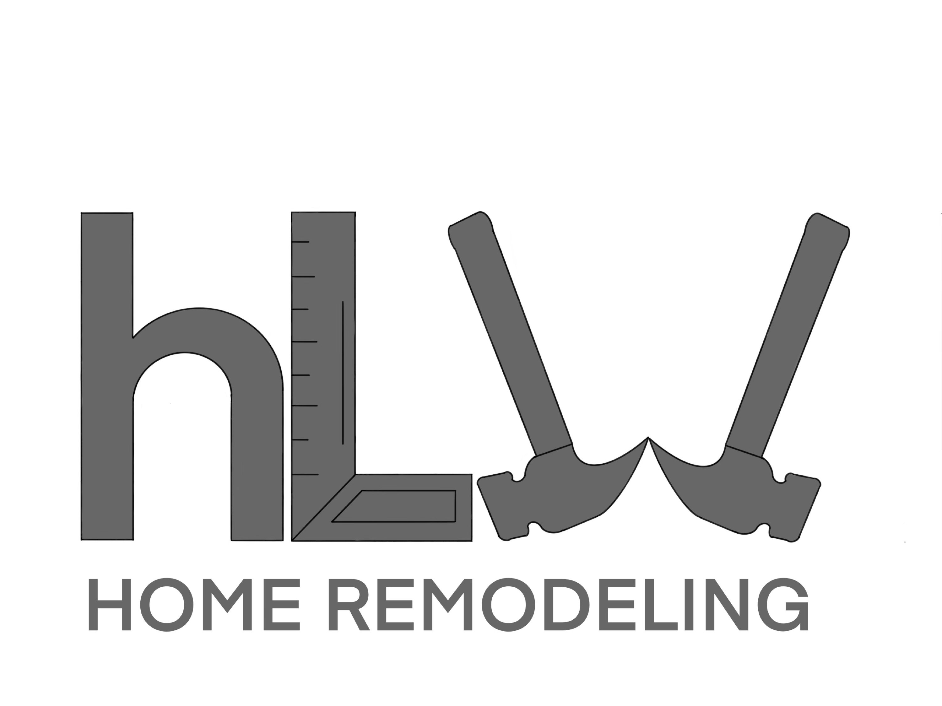 HLW Home Remodeling Logo