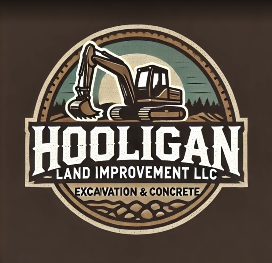 Hooligan Land Improvement LLC. Logo