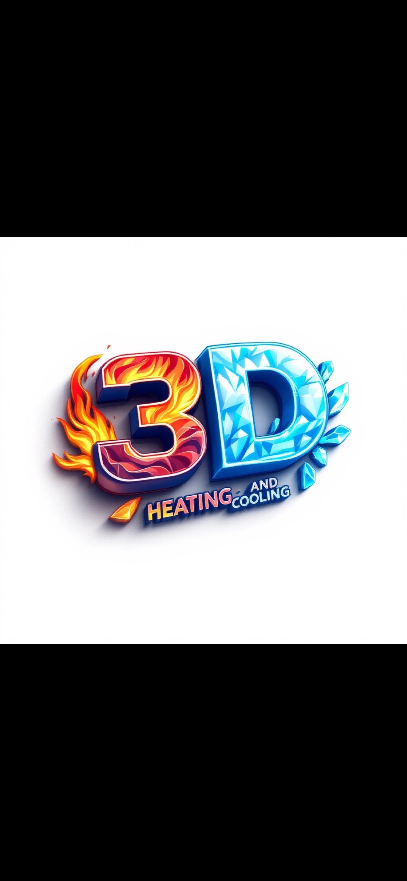 3D Heating and Cooling LLC Logo