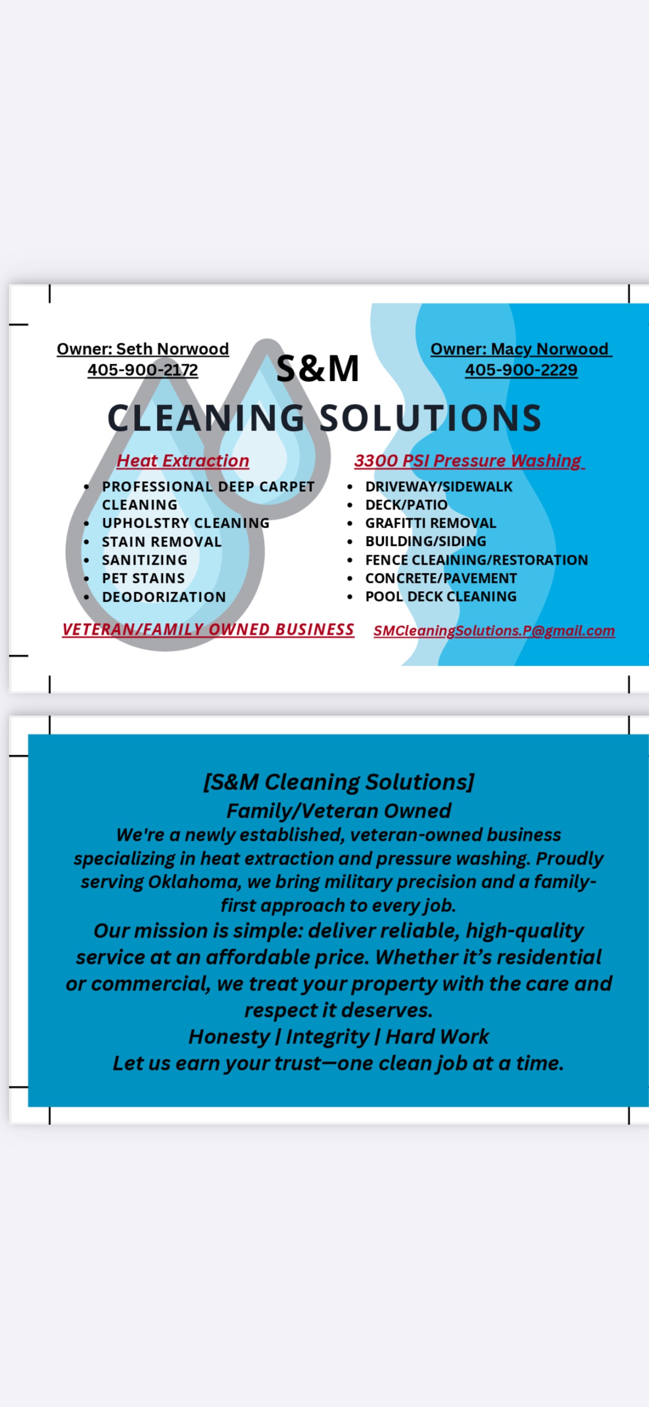 SM Cleaning Solutions Logo