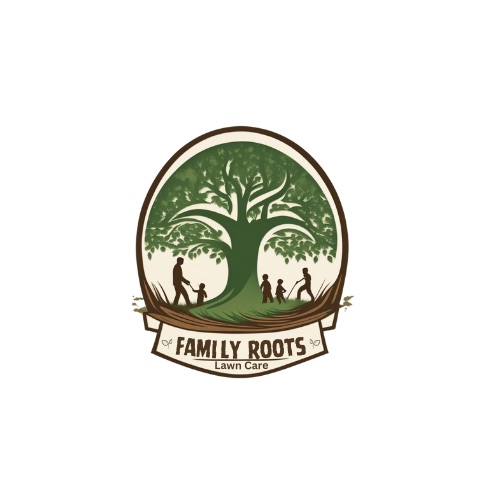 Family Roots Lawn Care Logo