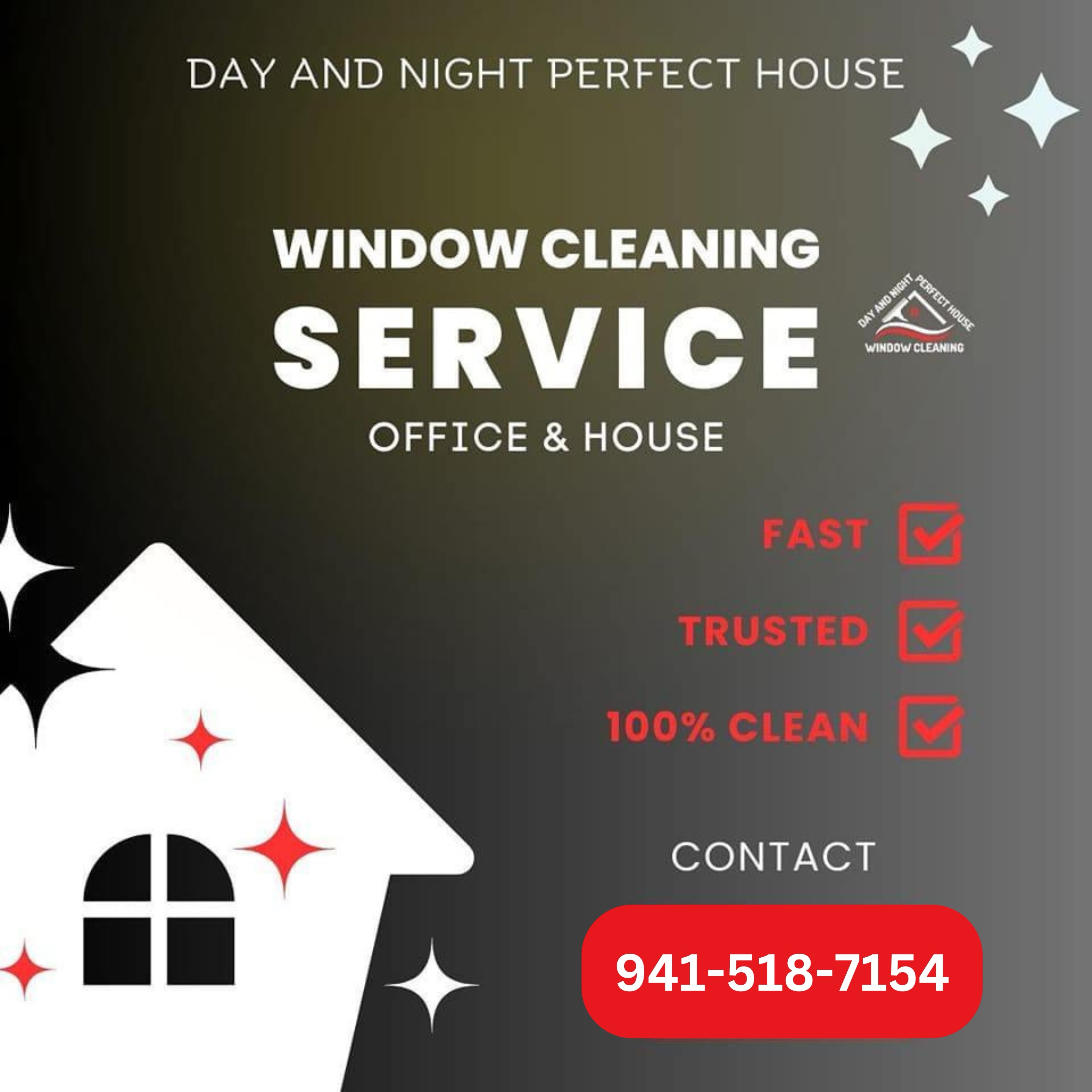 PERFECT HOUSE WINDOW CLEANING Logo