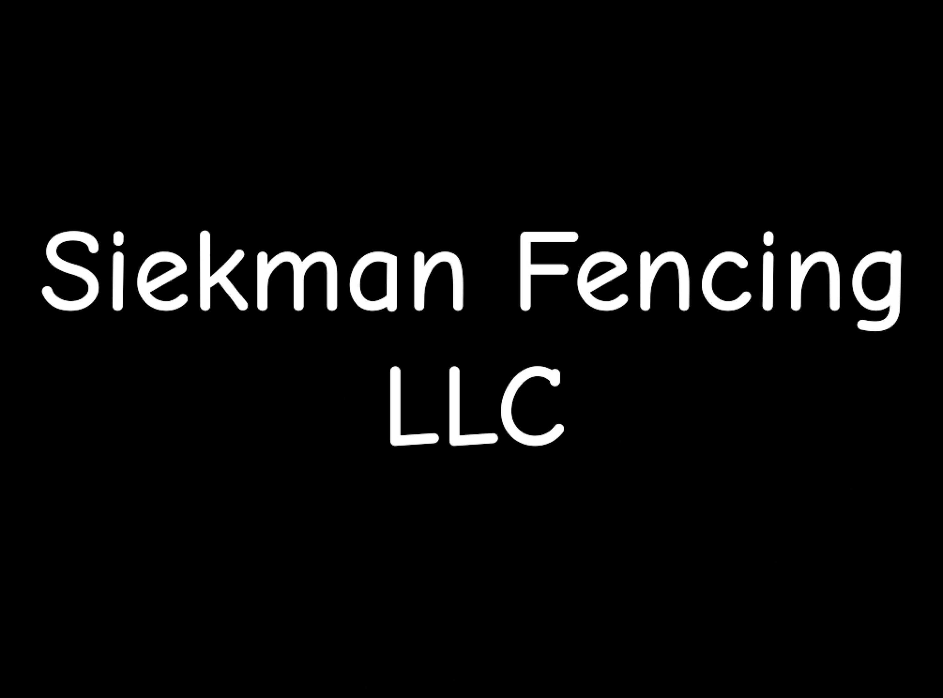 Siekman Fencing LLC Logo