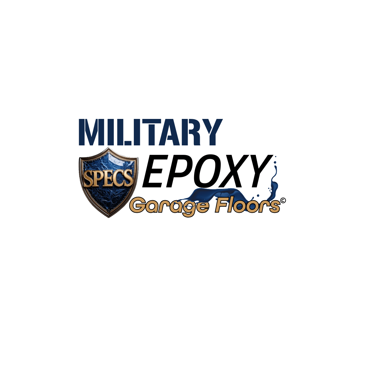 Military Specs Epoxy Garage Floors Logo
