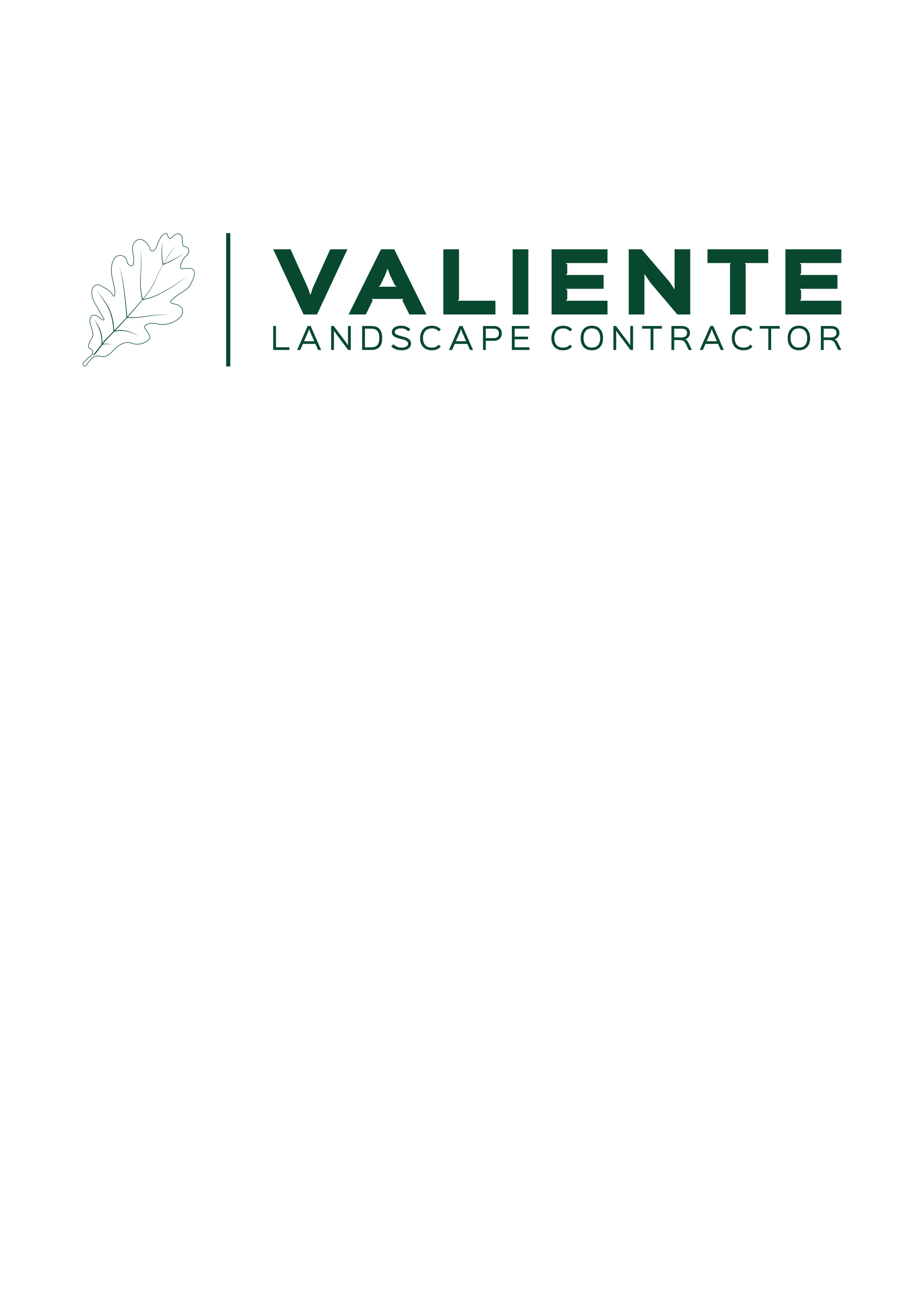 Valiente Landscaping Logo