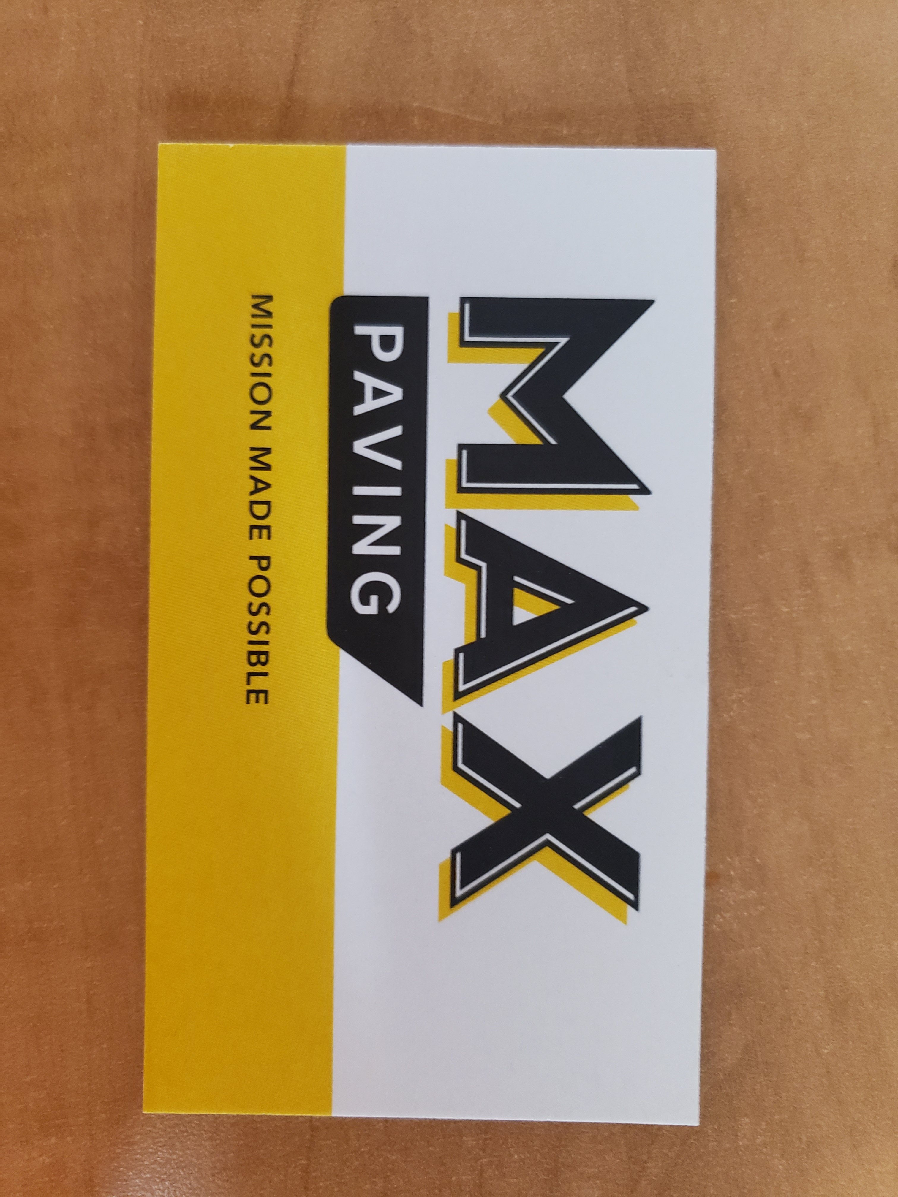 Max Paving Logo