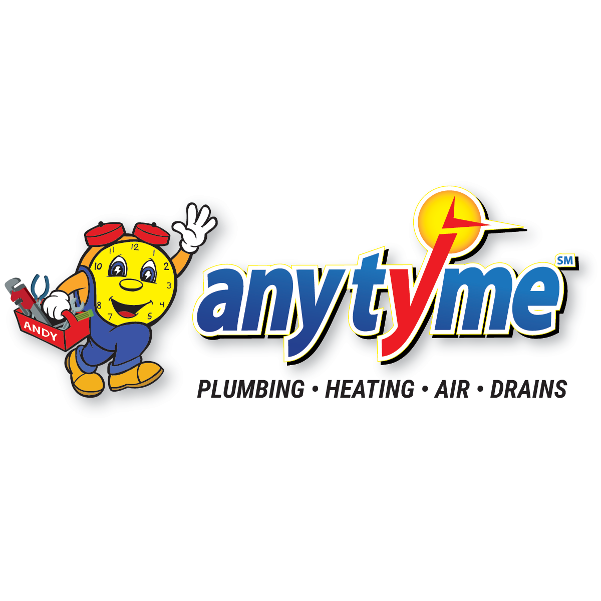 1800 Anytime Plumbing Heating & Air Logo