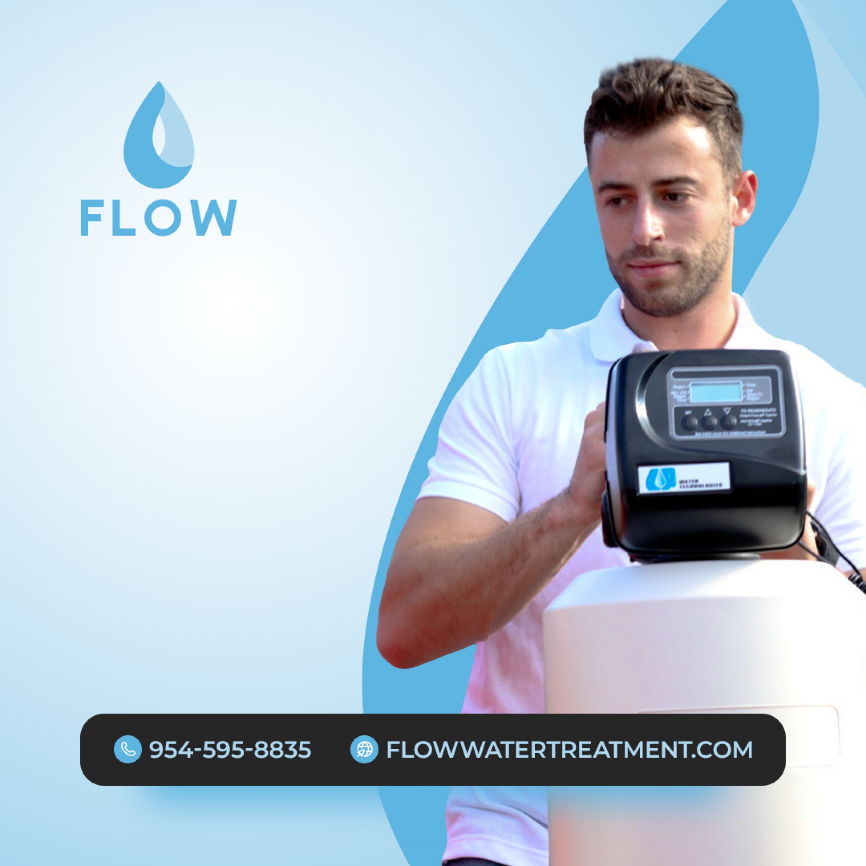 Flow Water Treatment Logo