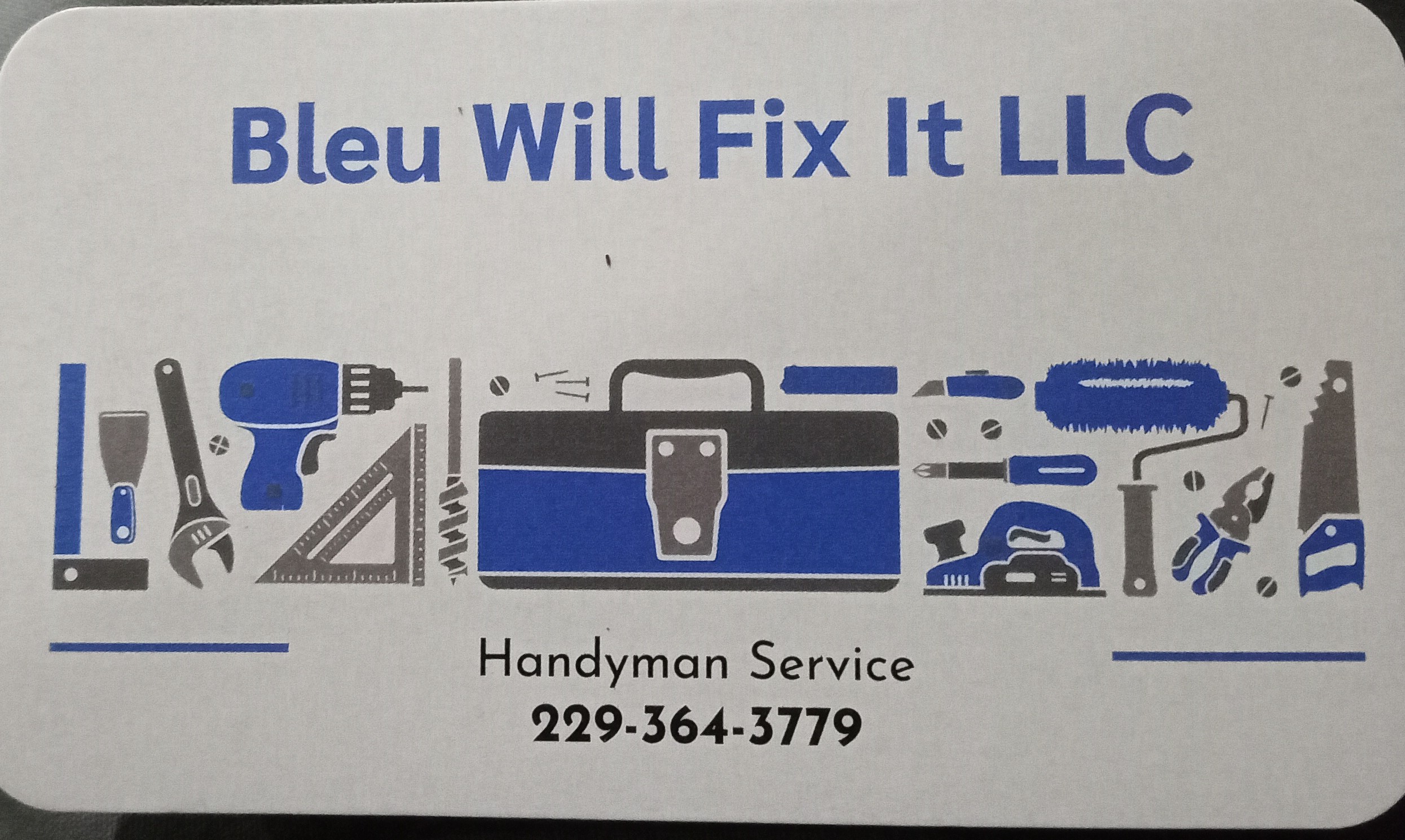 Bleu Will Fix It LLC Logo