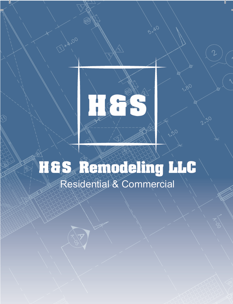 H&S Remodeling Construction Logo