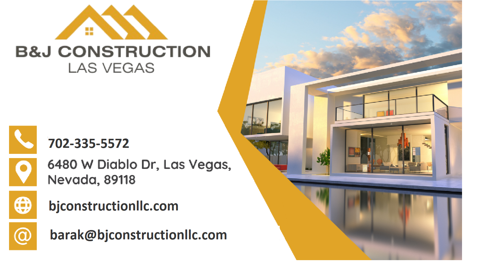 B&J Construction LLC Logo