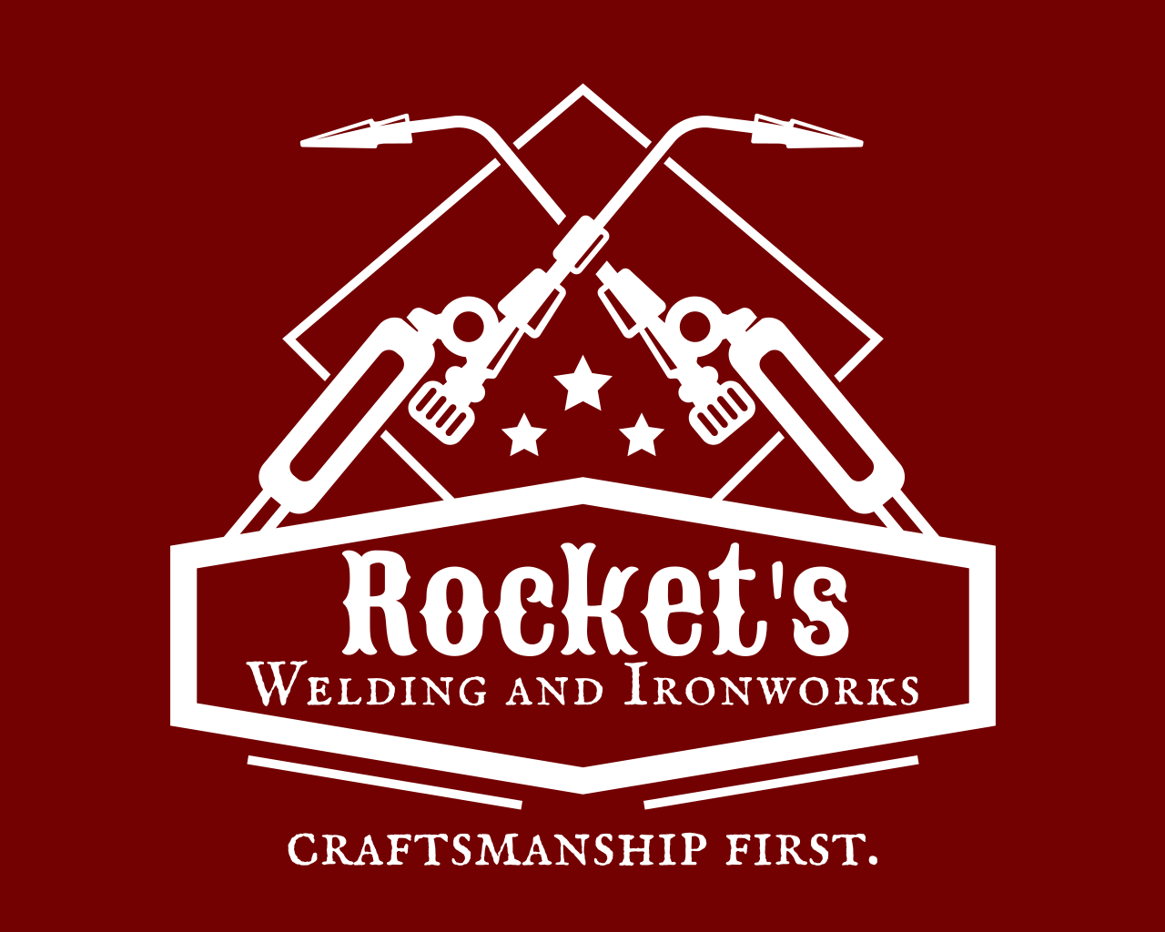 Rockets Welding and Ironworks Logo