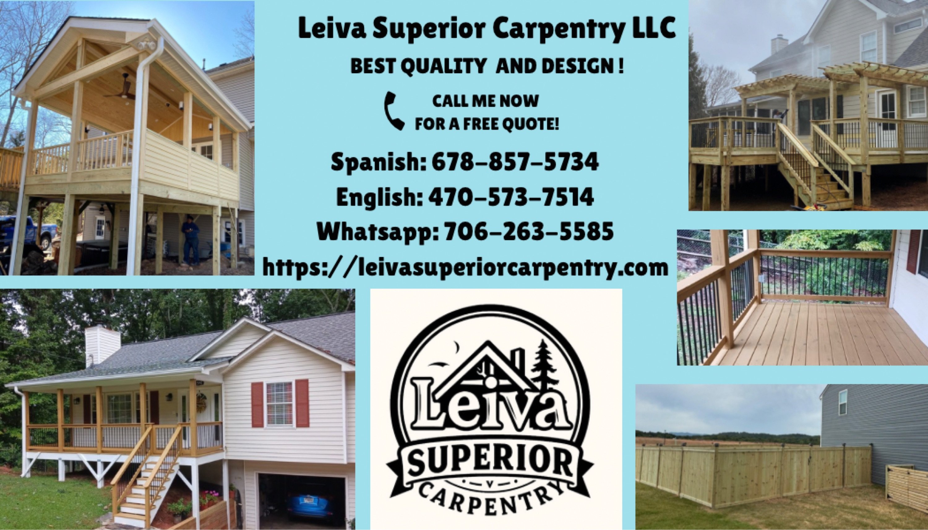 Leiva Superior Carpenter Logo