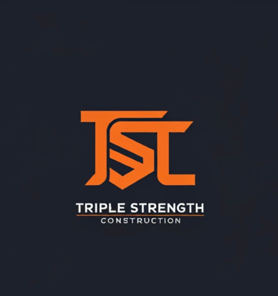 Triple Strength Construction Logo