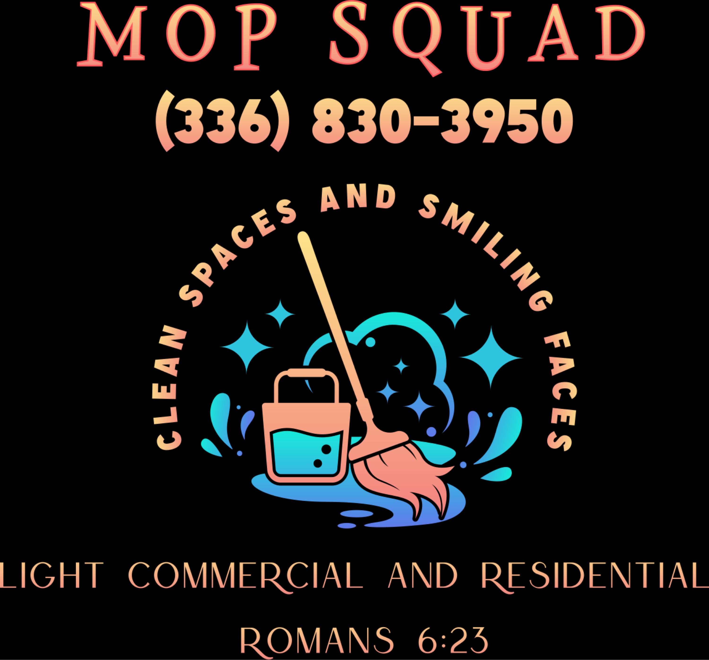 Mop Squad Cleaning Service, LLC Logo