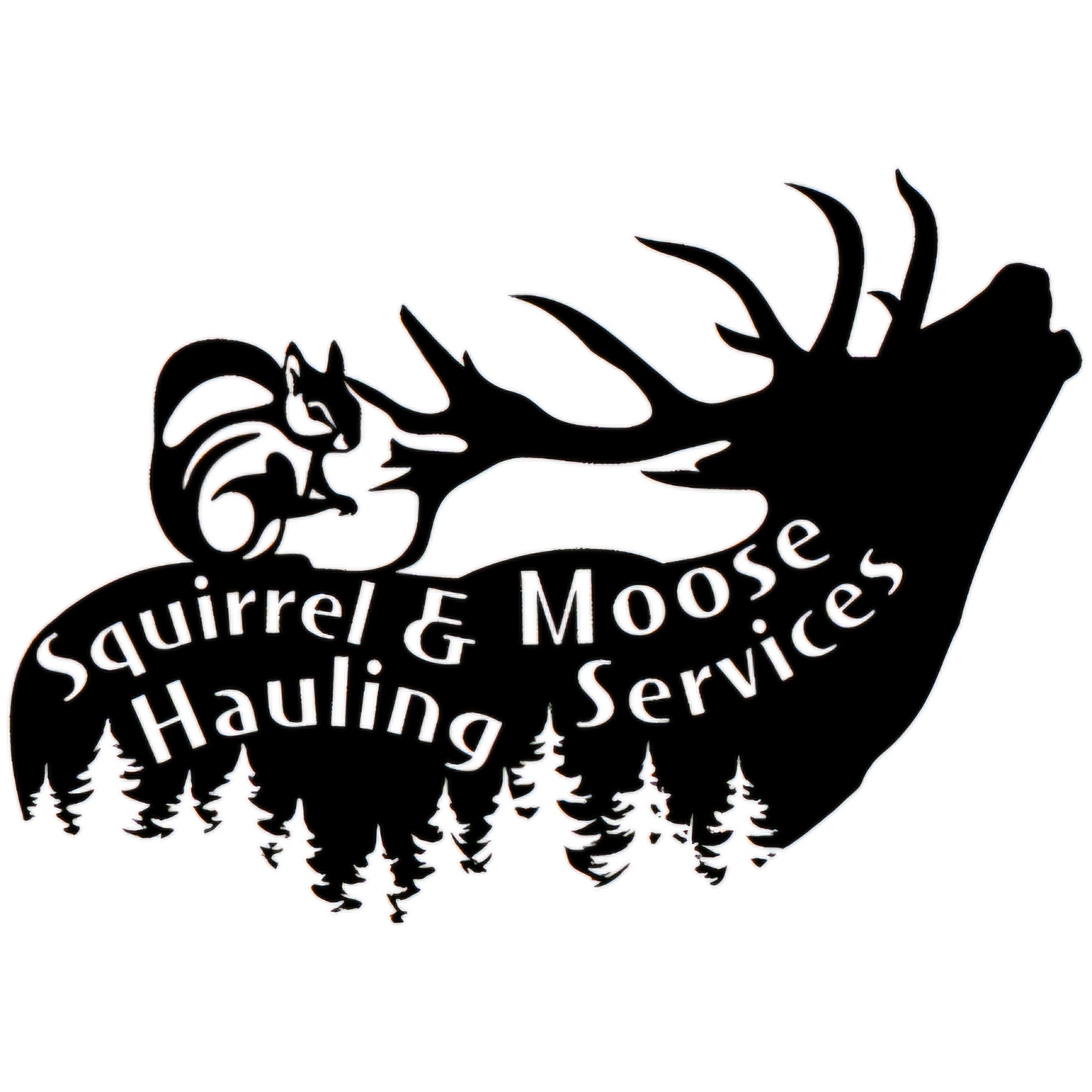 Squirrel & Moose Hauling Services Logo