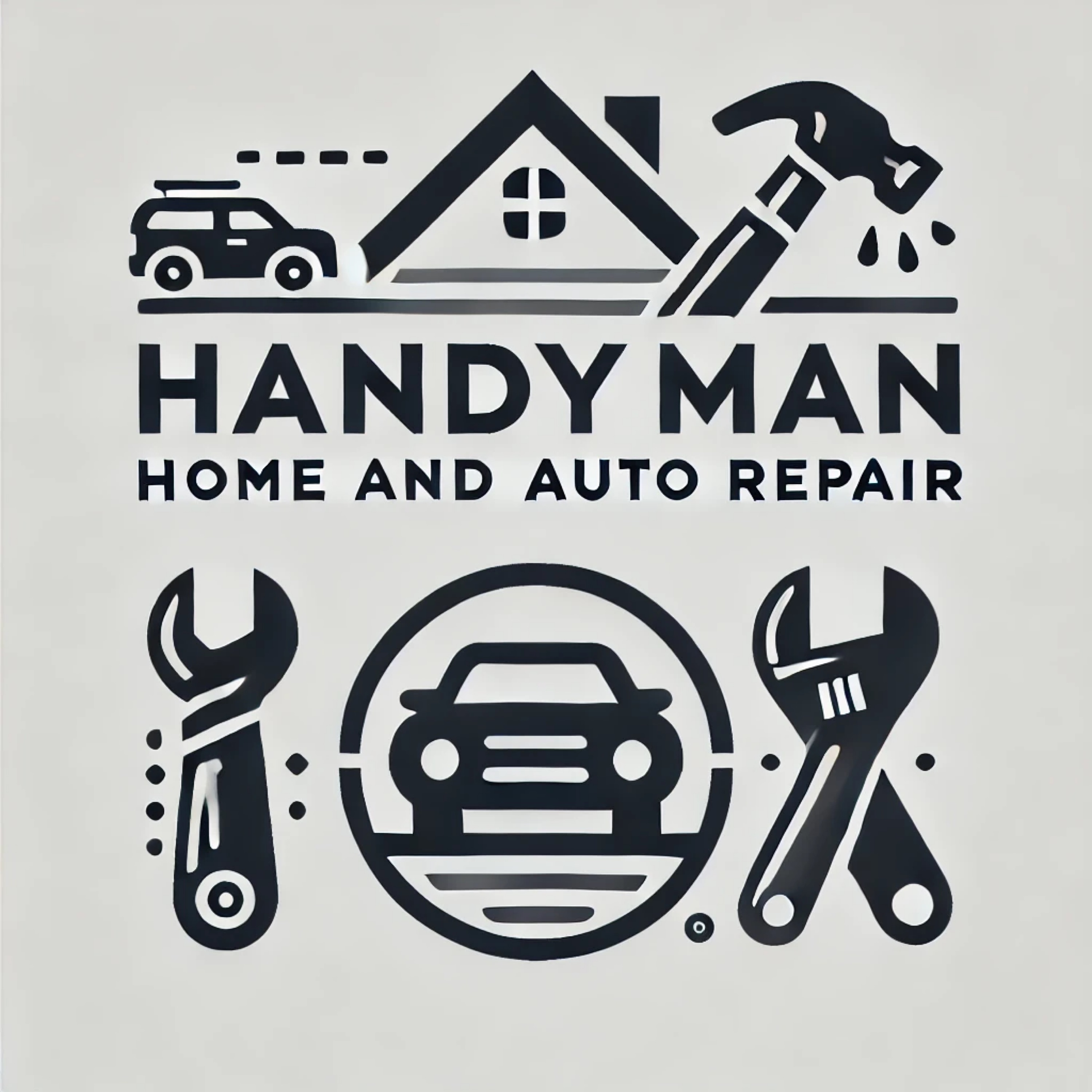 Handyman Home and Auto Logo